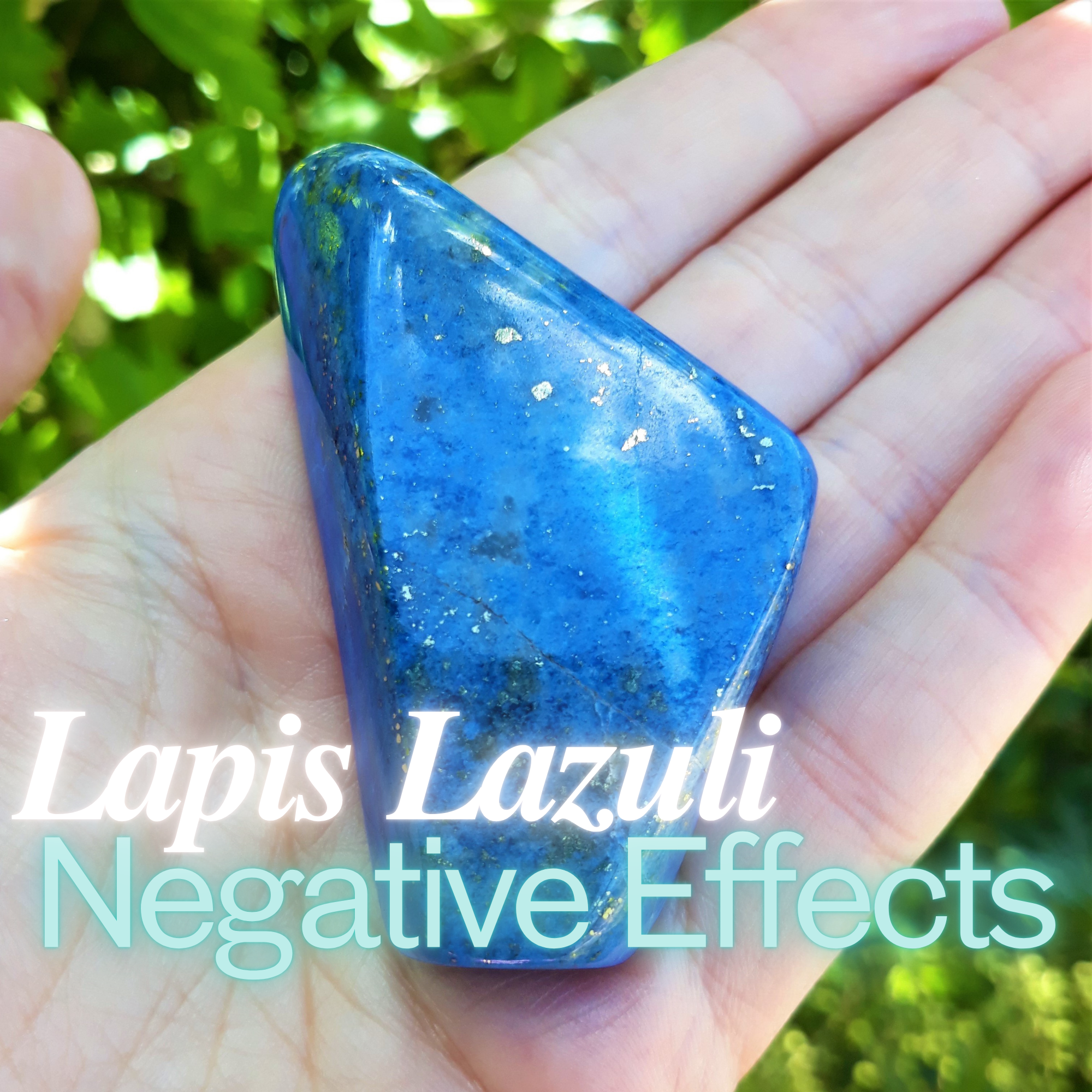 lapis lazuli negative effects