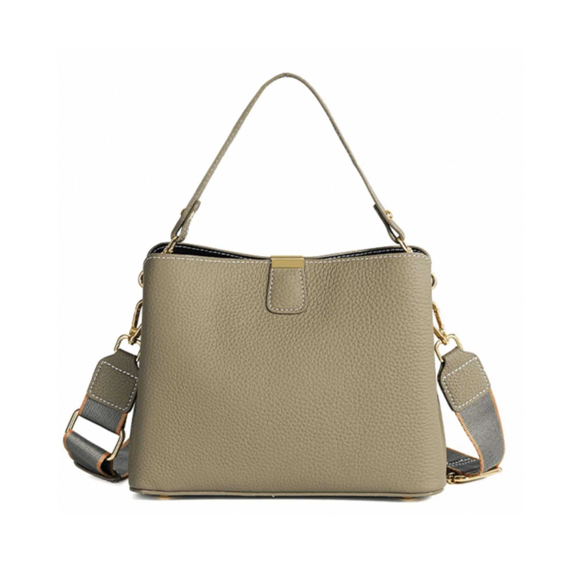 Amber Grace Leather Handbag