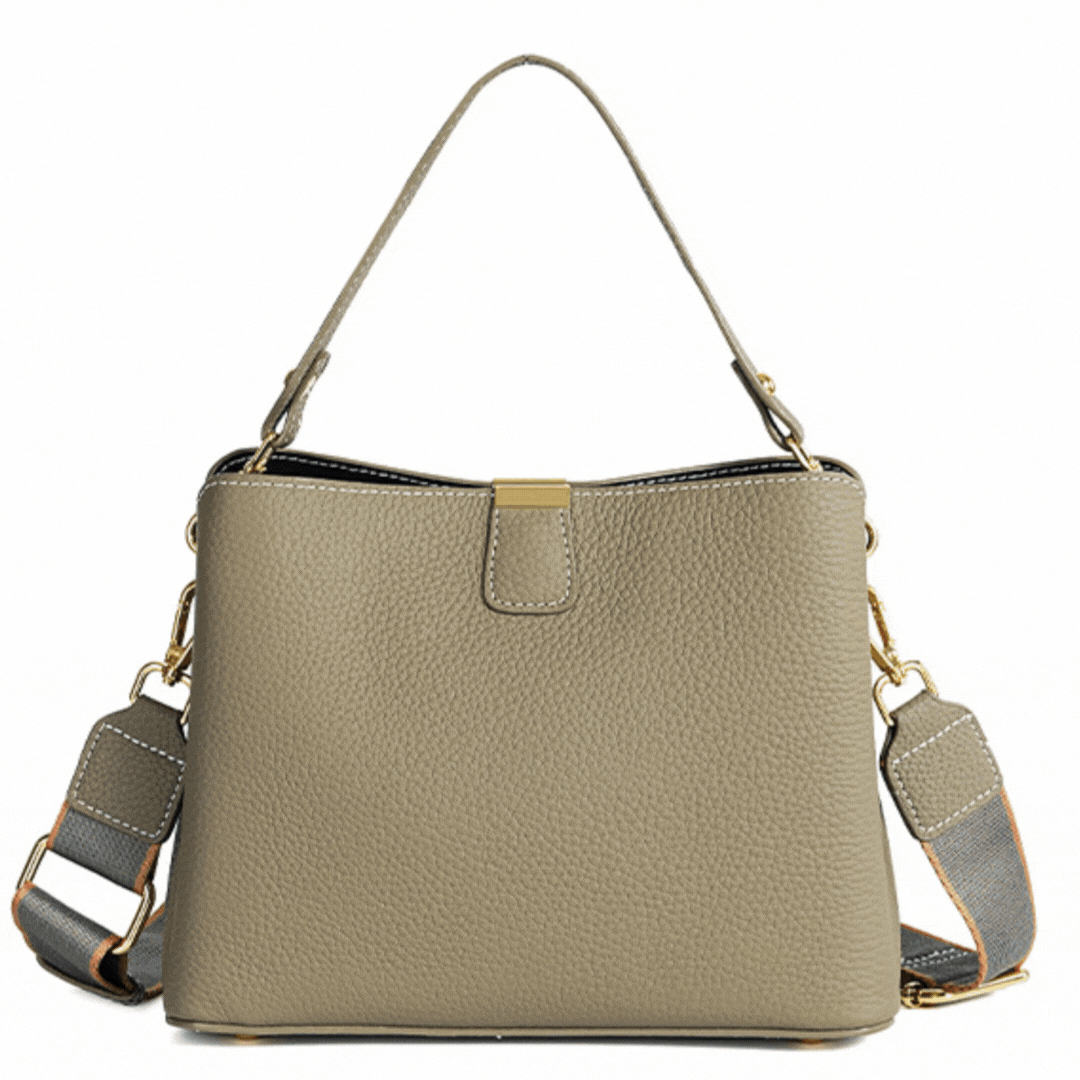 Amber Grace Leather Handbag