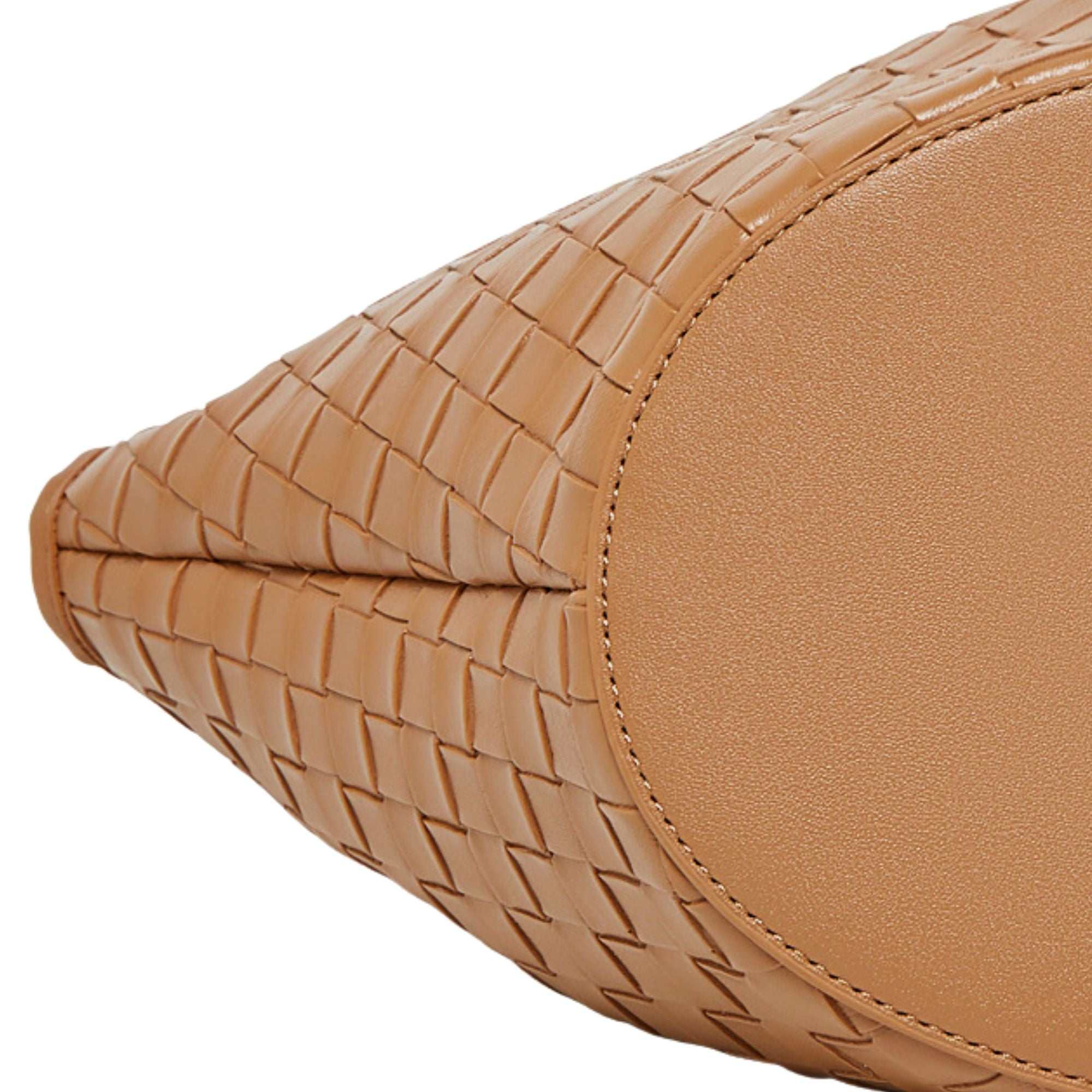 Arla Woven Leather Tote