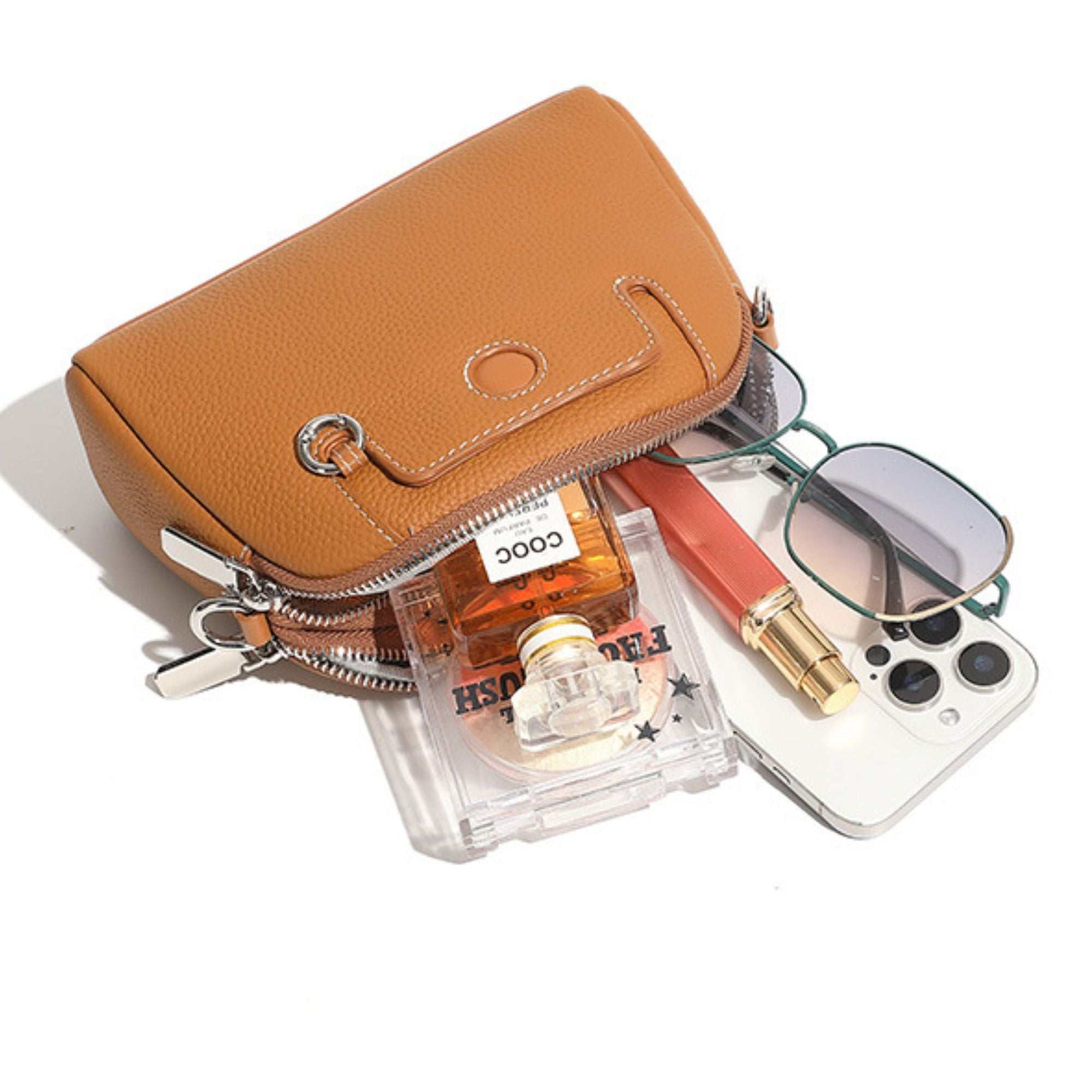 Ashby Top Grain Leather Crossbody