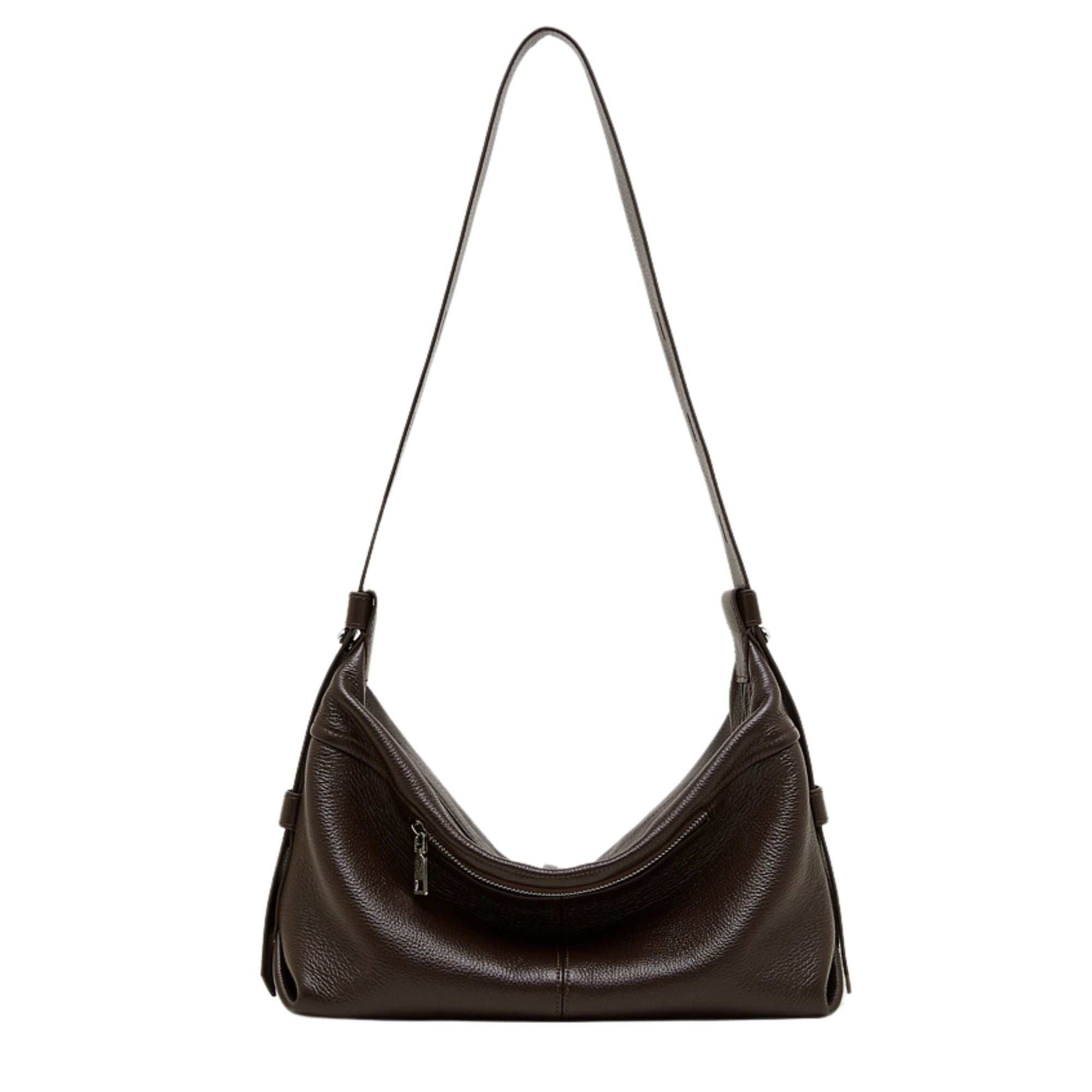 Aster Premium Top Grain Leather Hobo