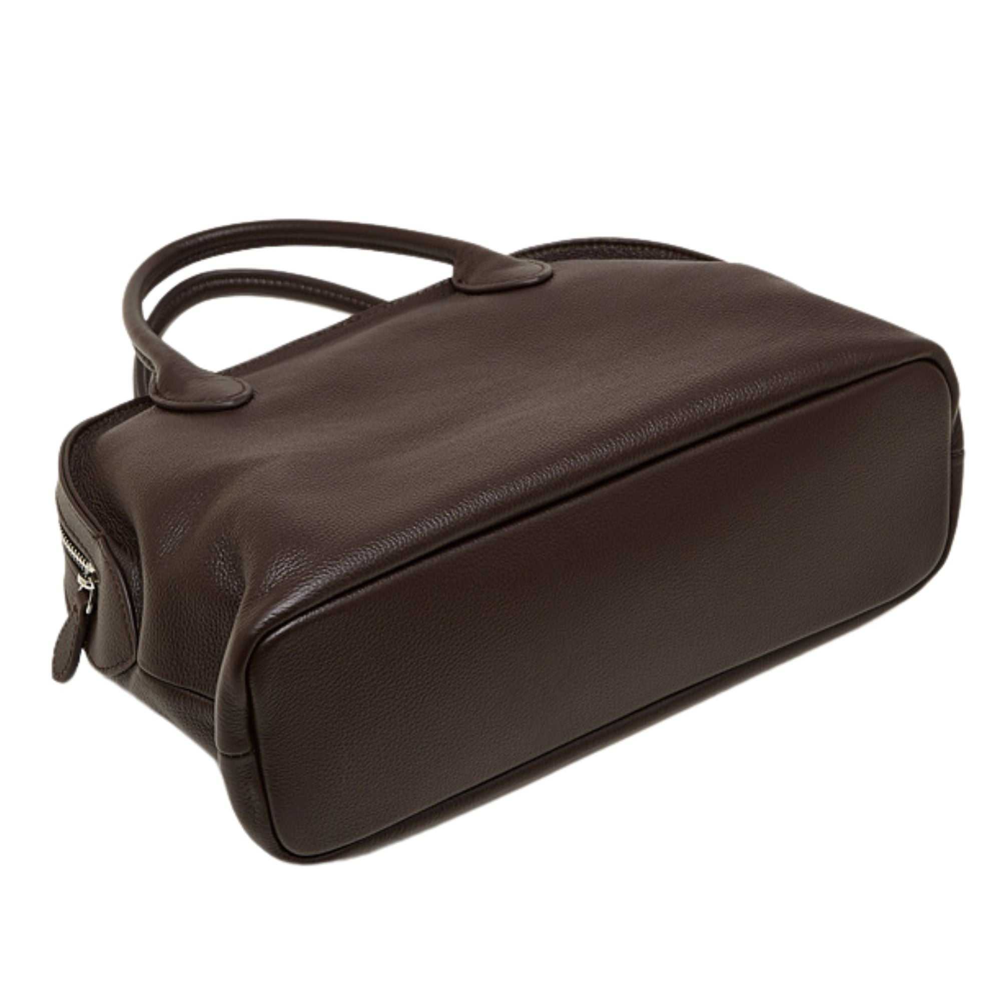 Bakewell Top Grain Leather Retro Satchel