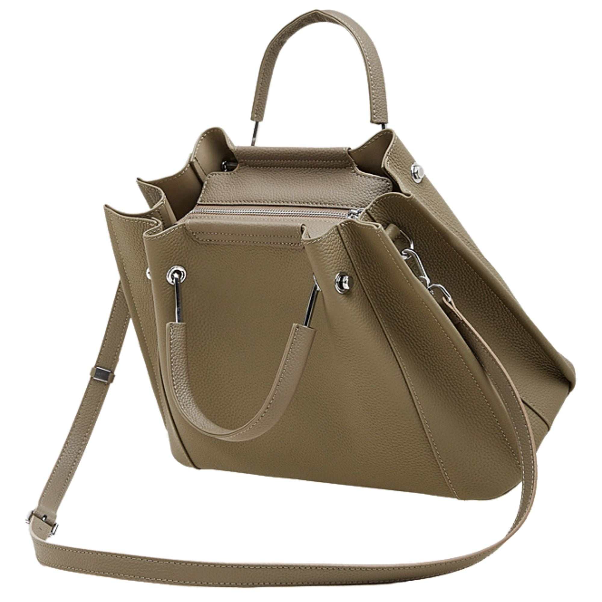 Bayard Large Capacity Leather Satchel