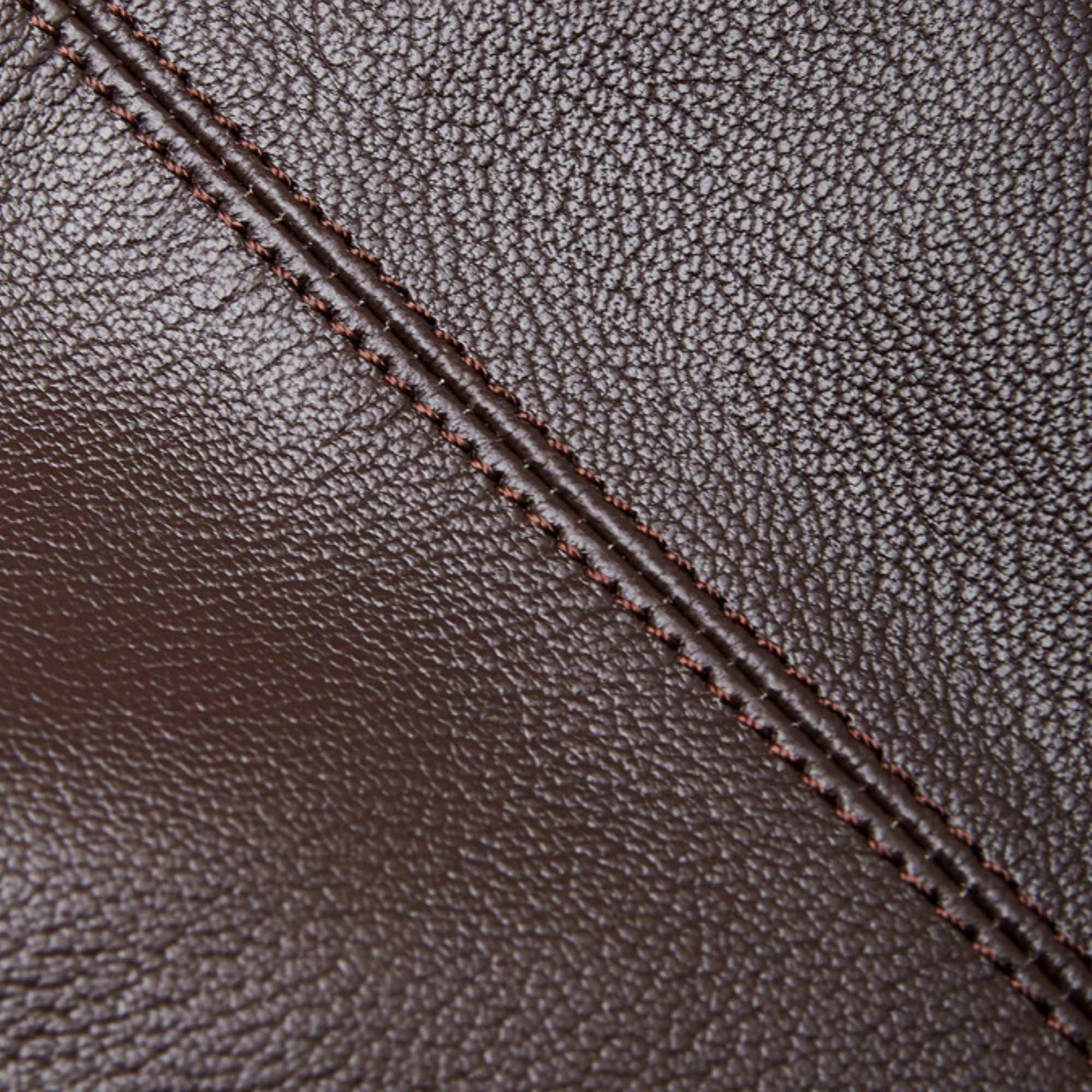 Beaumont Top Grain Leather Crossbody Bucket Bag