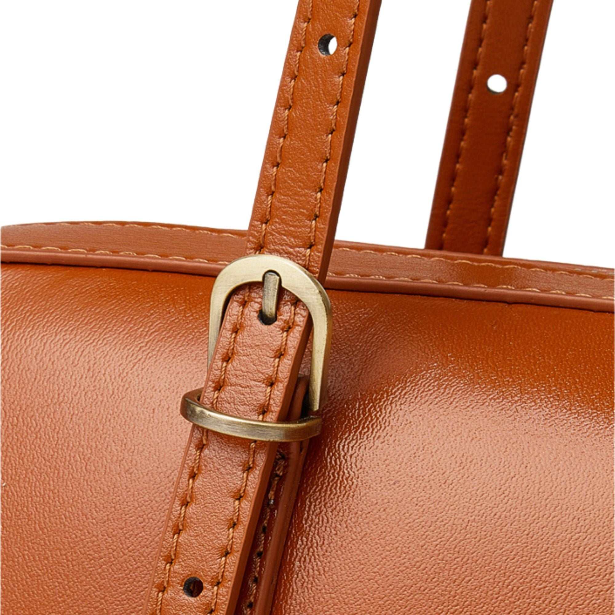 Berkely Full Grain Leather Baguette Bag