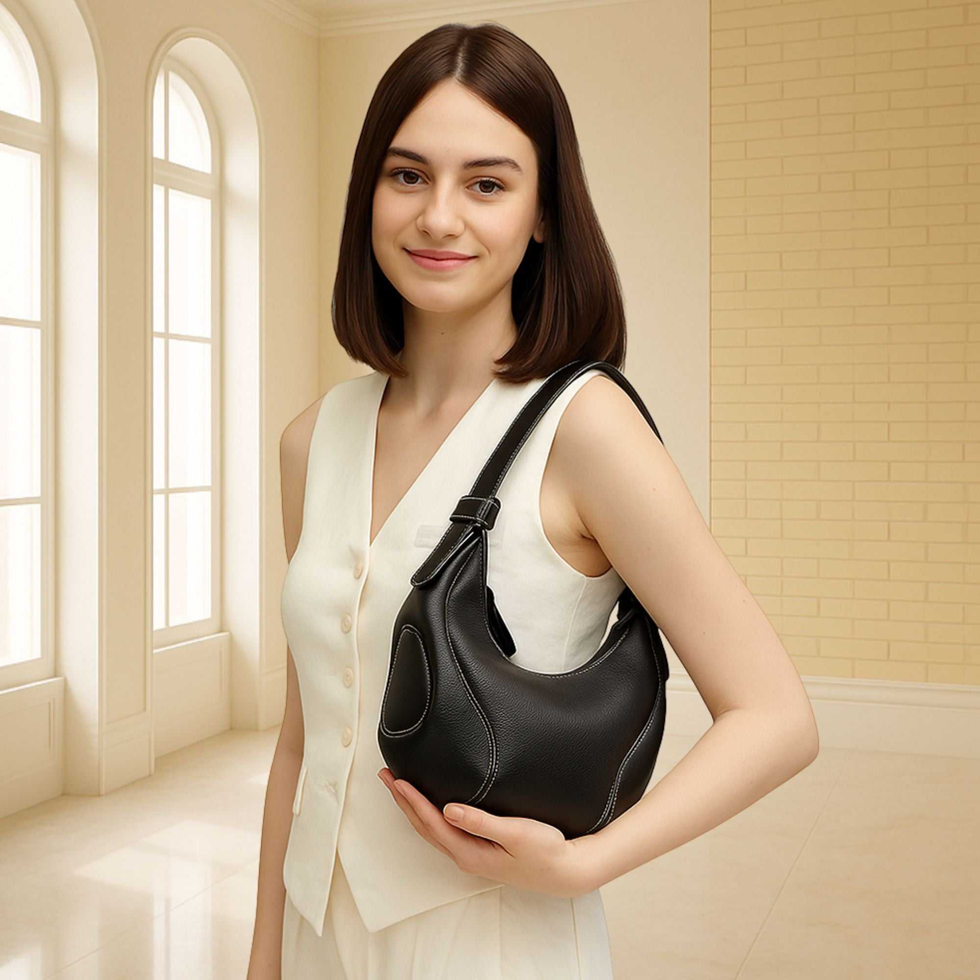 Bexley Top Grain Leather Crossbody