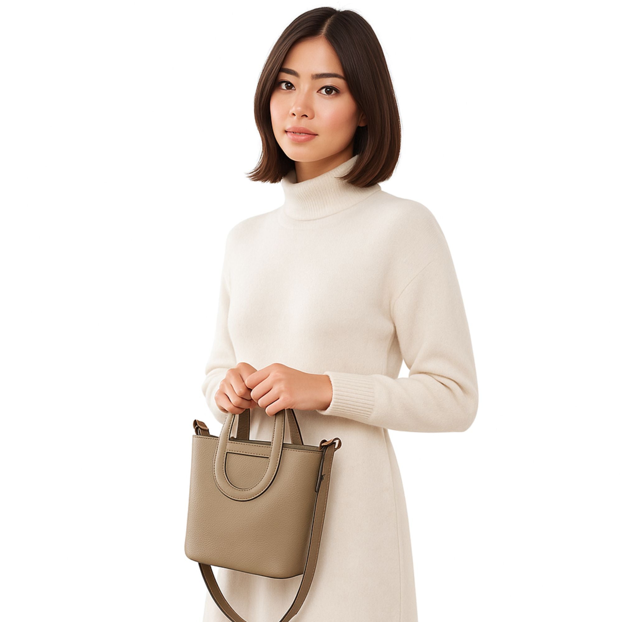 Brackley Leather Bucket Handbag