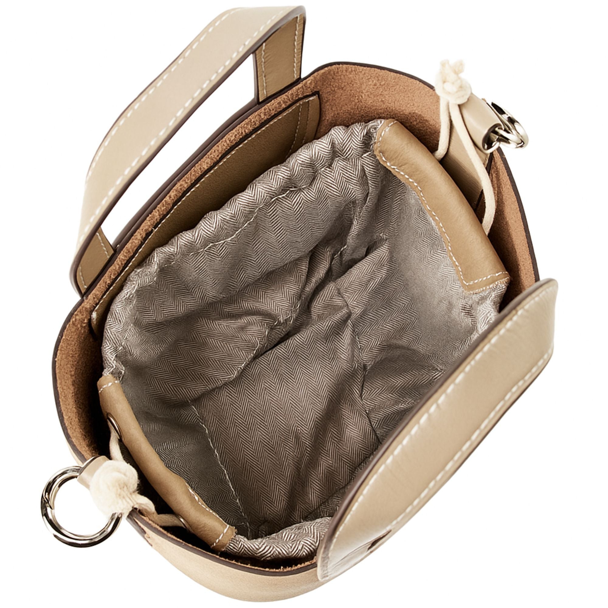 Brighton Leather Bucket Handbag