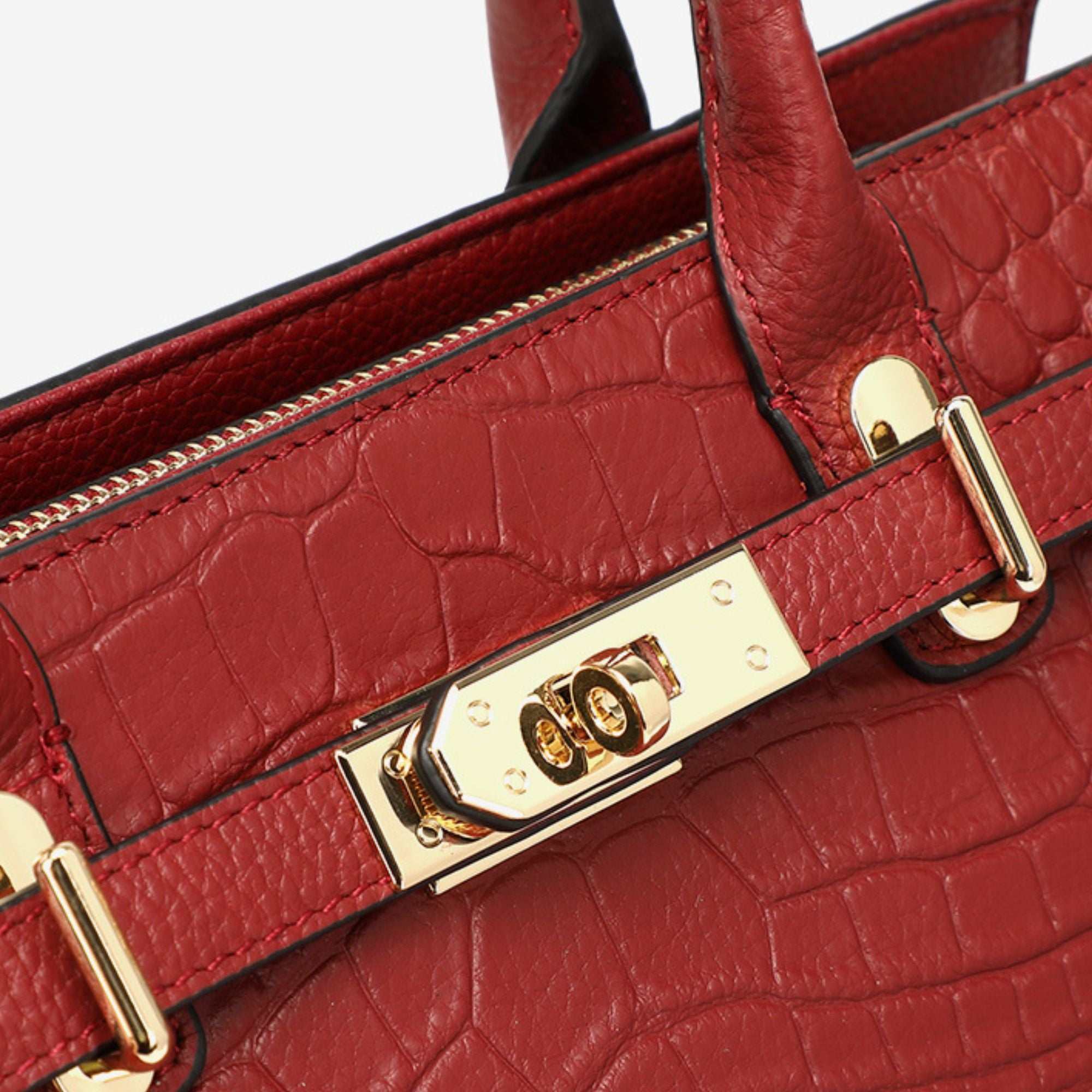Brixton Leather Satchel Handbag