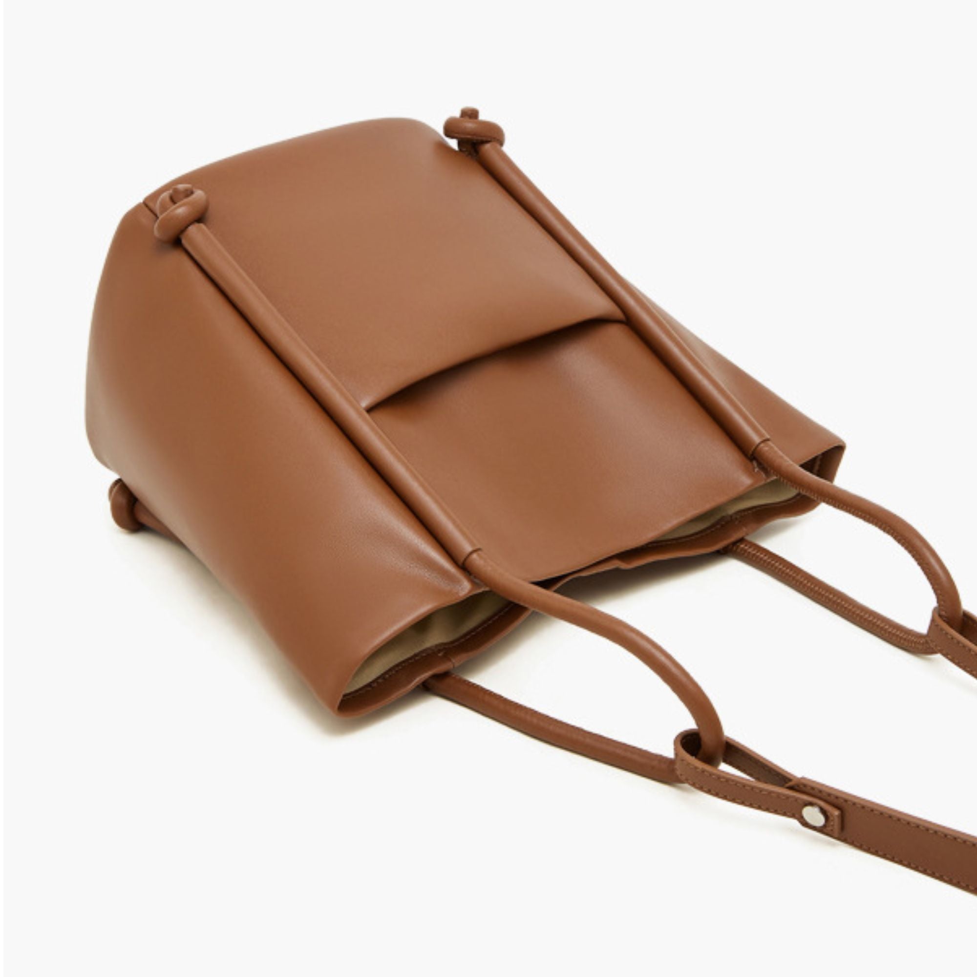 Camden Simple Leather Shoulder Tote