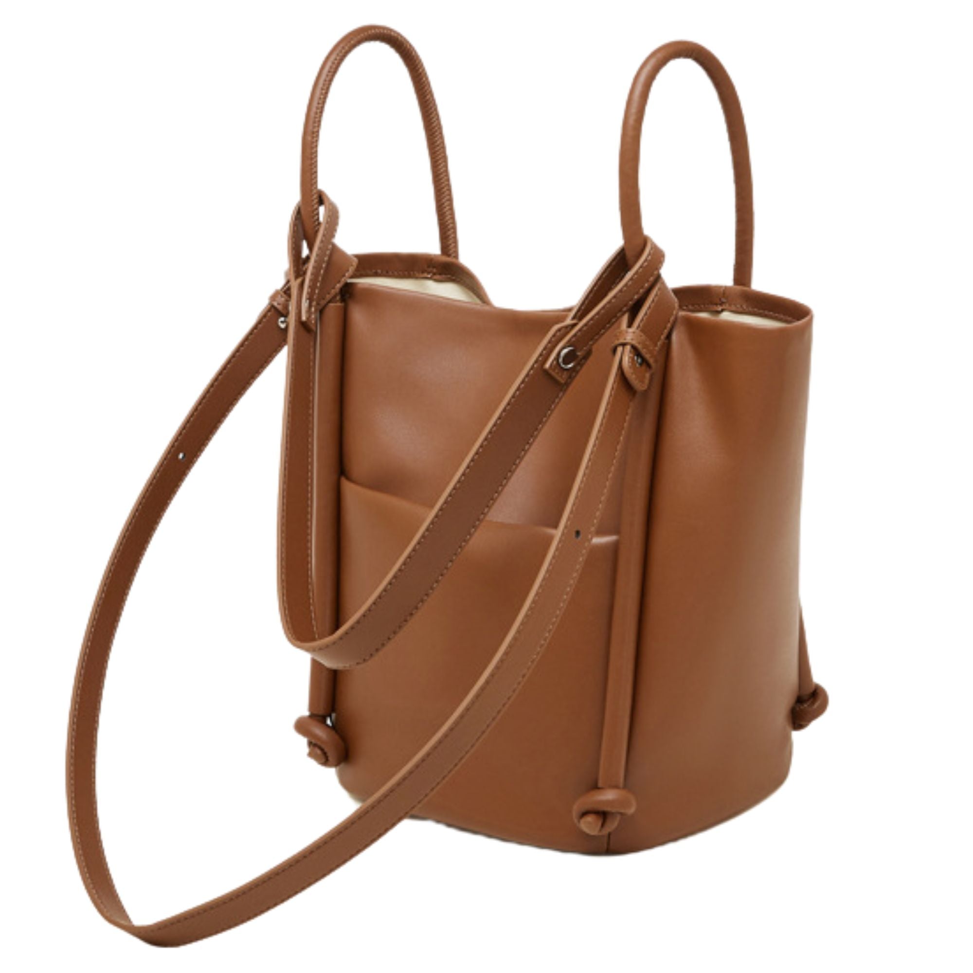 Camden Simple Leather Shoulder Tote