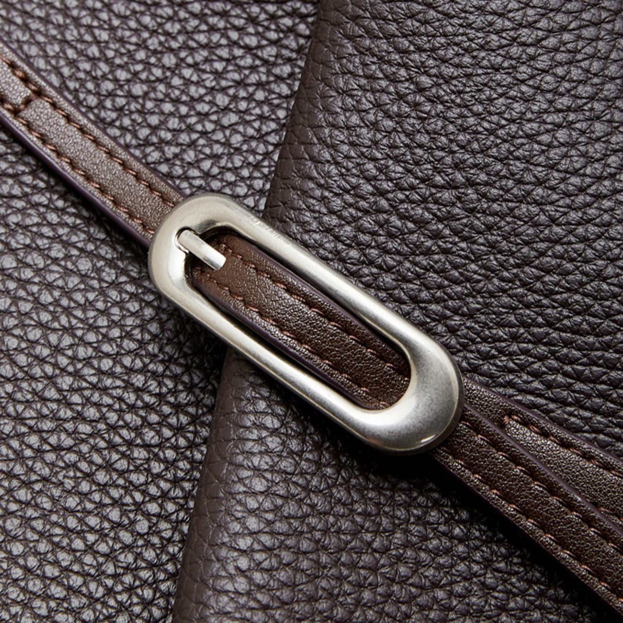 Chatsworth Top Grain Leather Bucket Bag