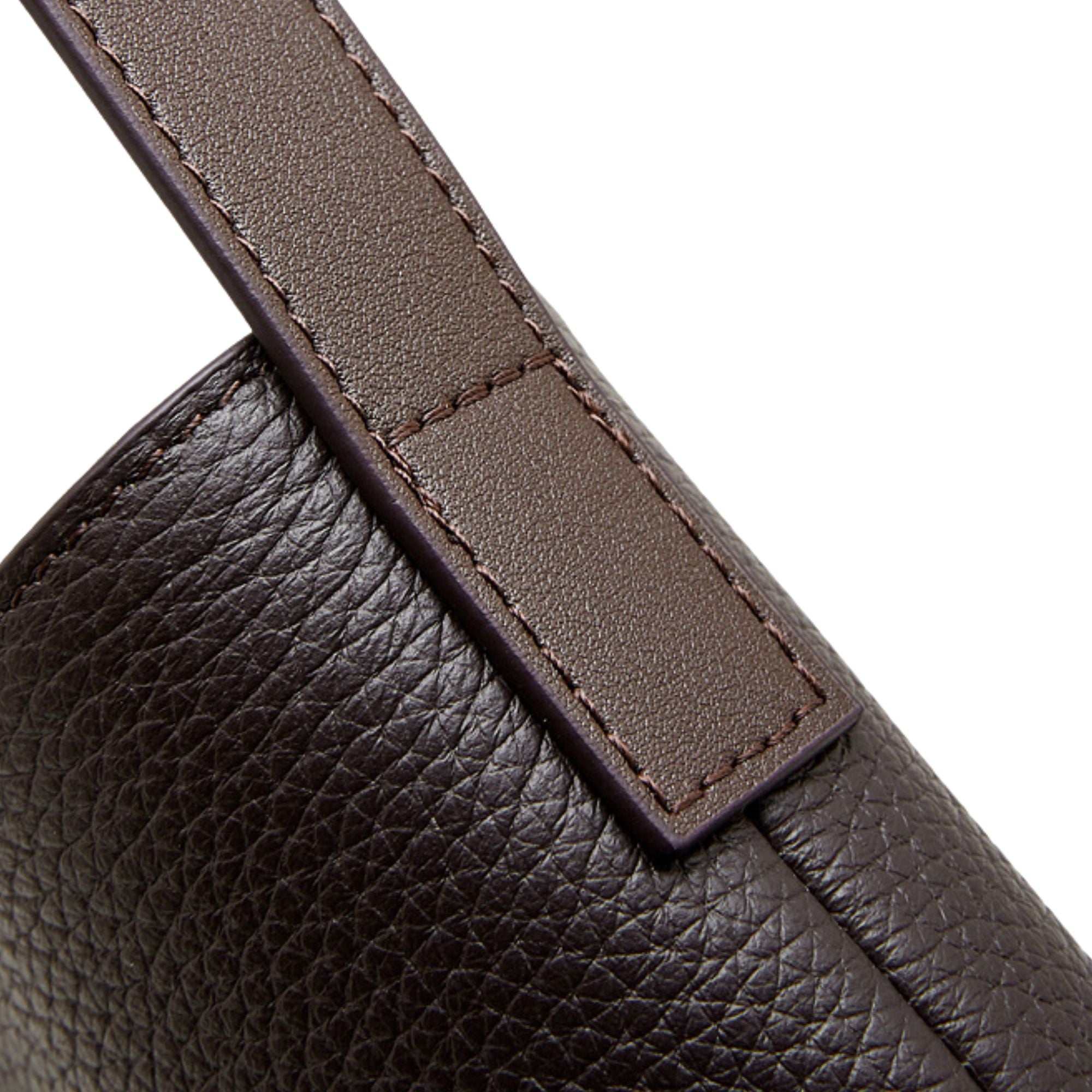 Chatsworth Top Grain Leather Bucket Bag