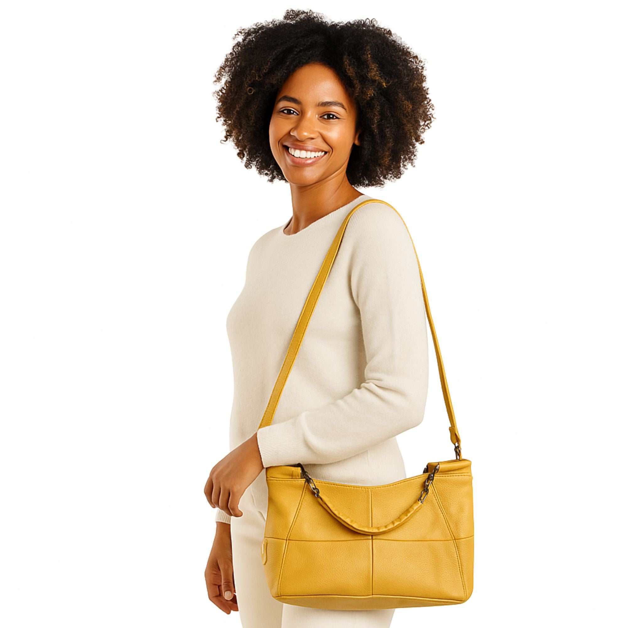 Corsham Chain Leather Crossbody