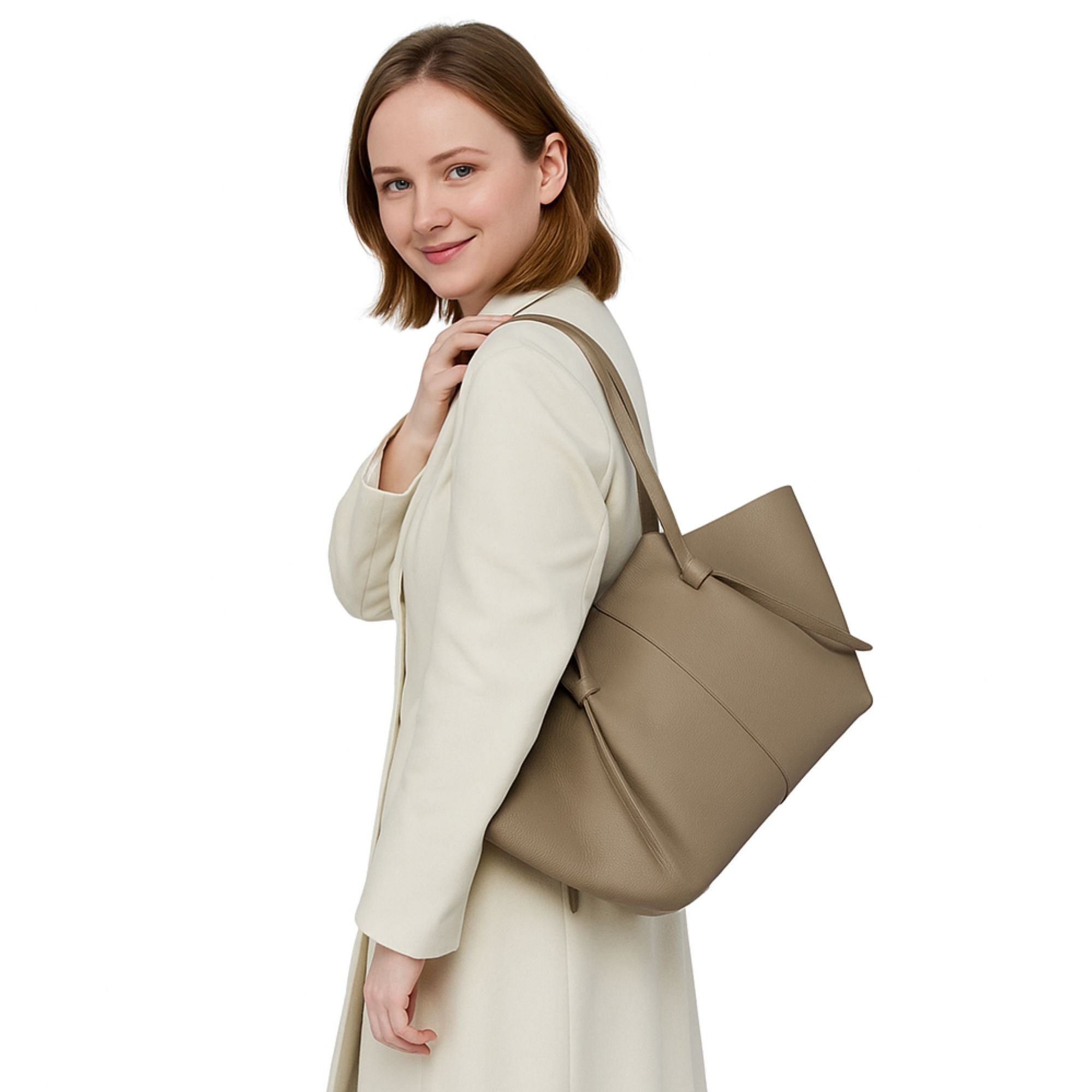 Dalton Full Grain Leather Work Tote