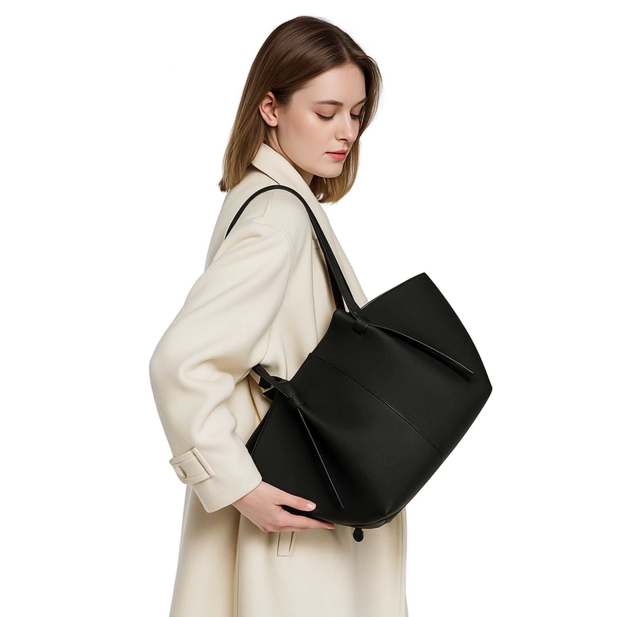 Dalton Top Grain Leather Work Tote