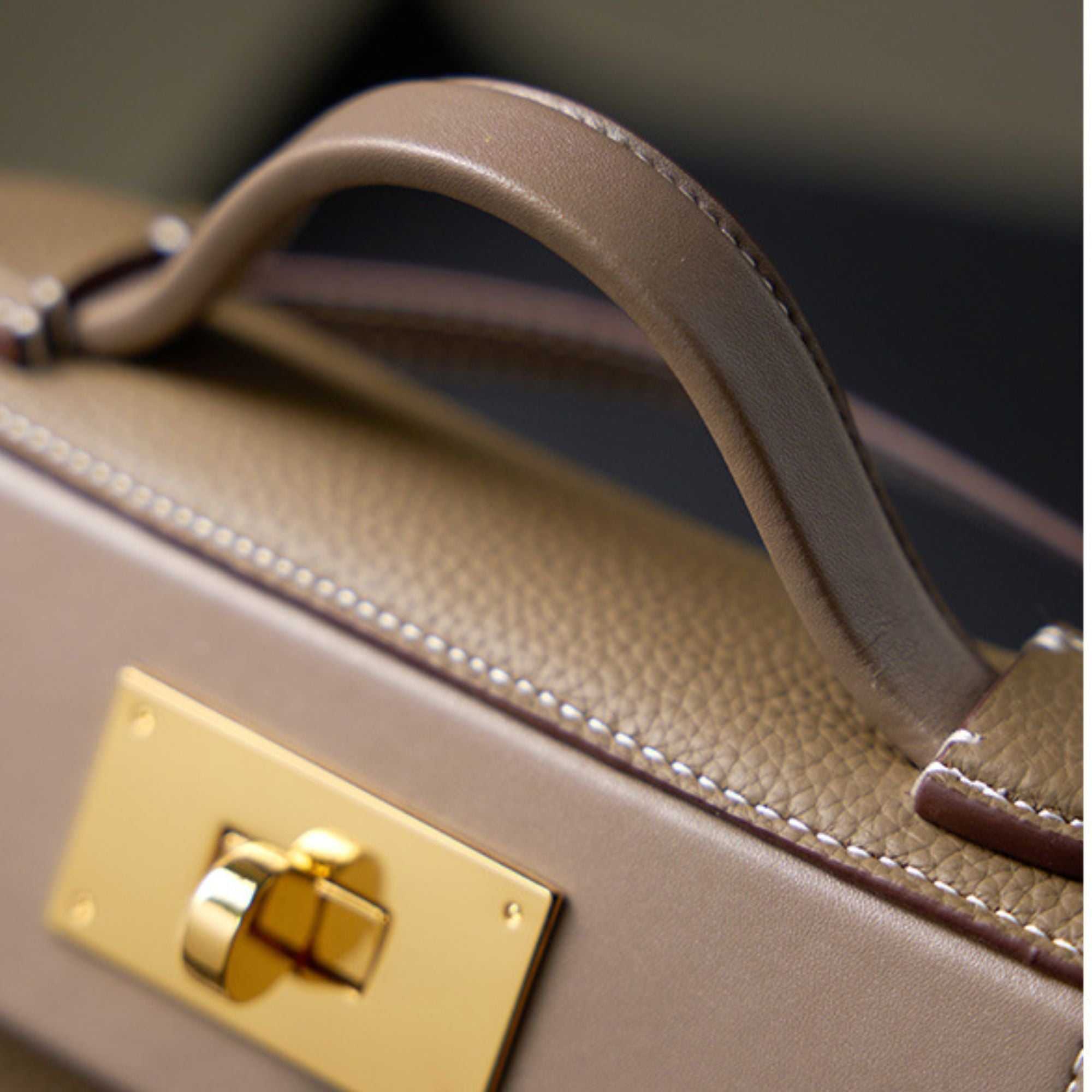 Dawson Top Grain Leather Crossbody Satchel