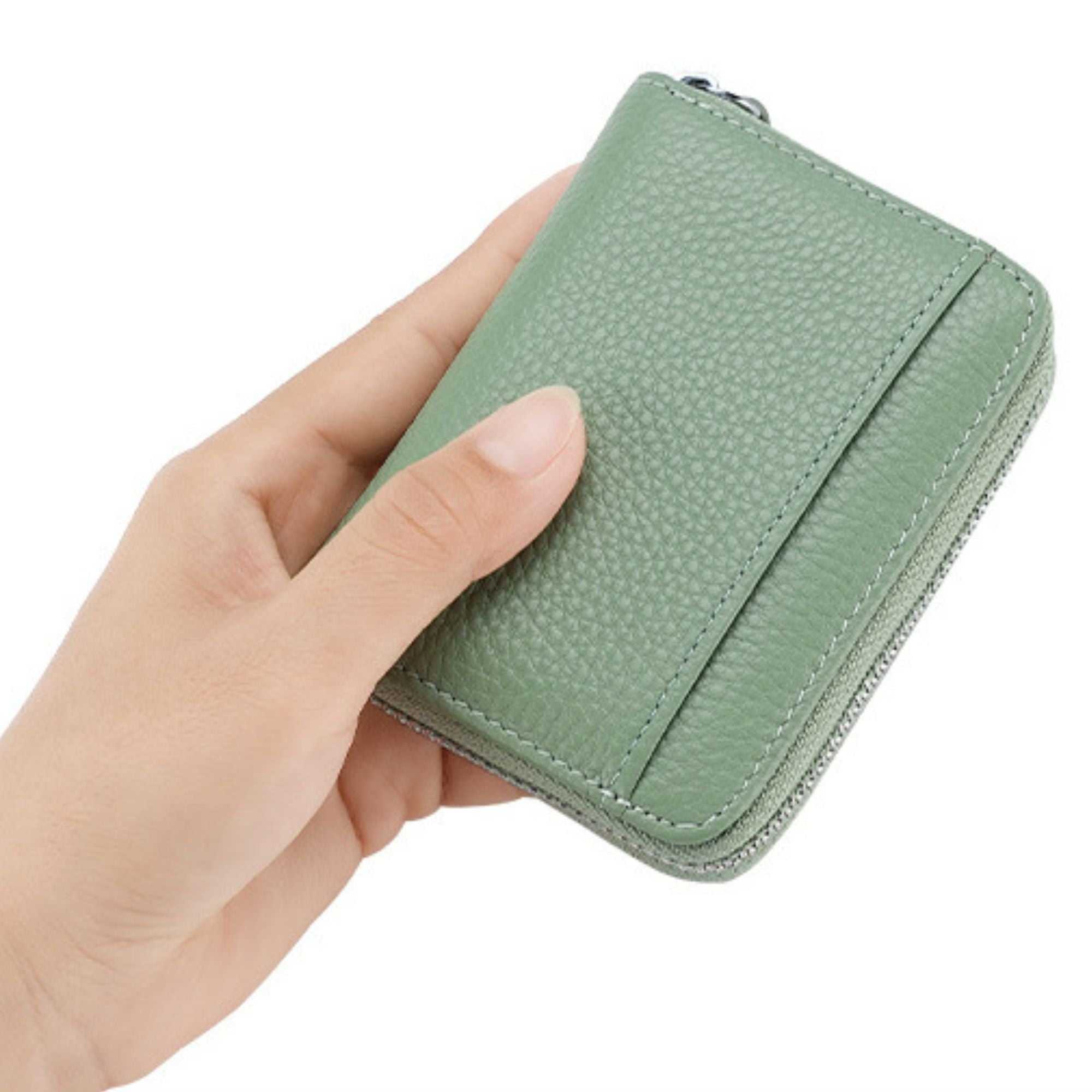 Defender RFID Compact Leather Wallet
