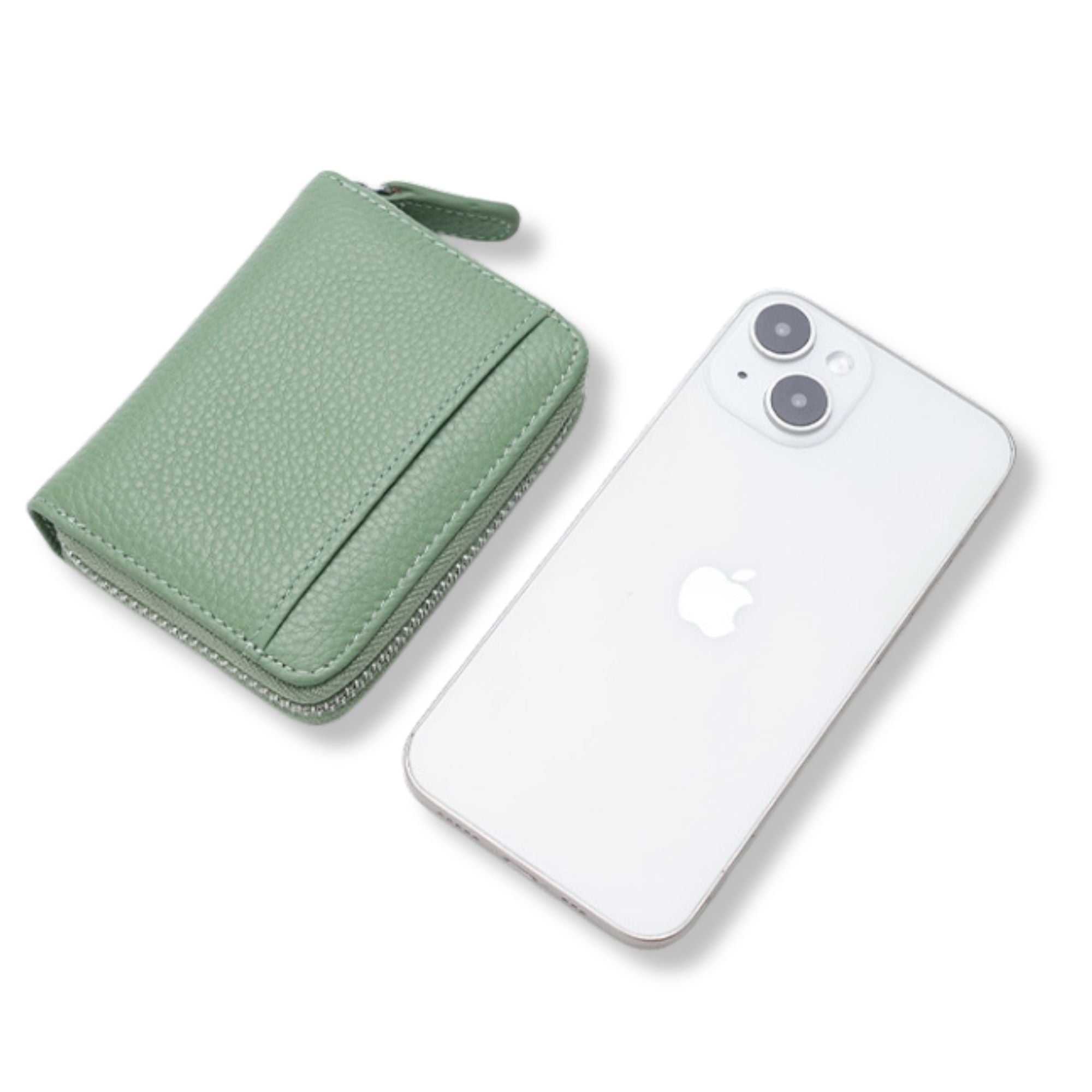 Defender RFID Compact Leather Wallet