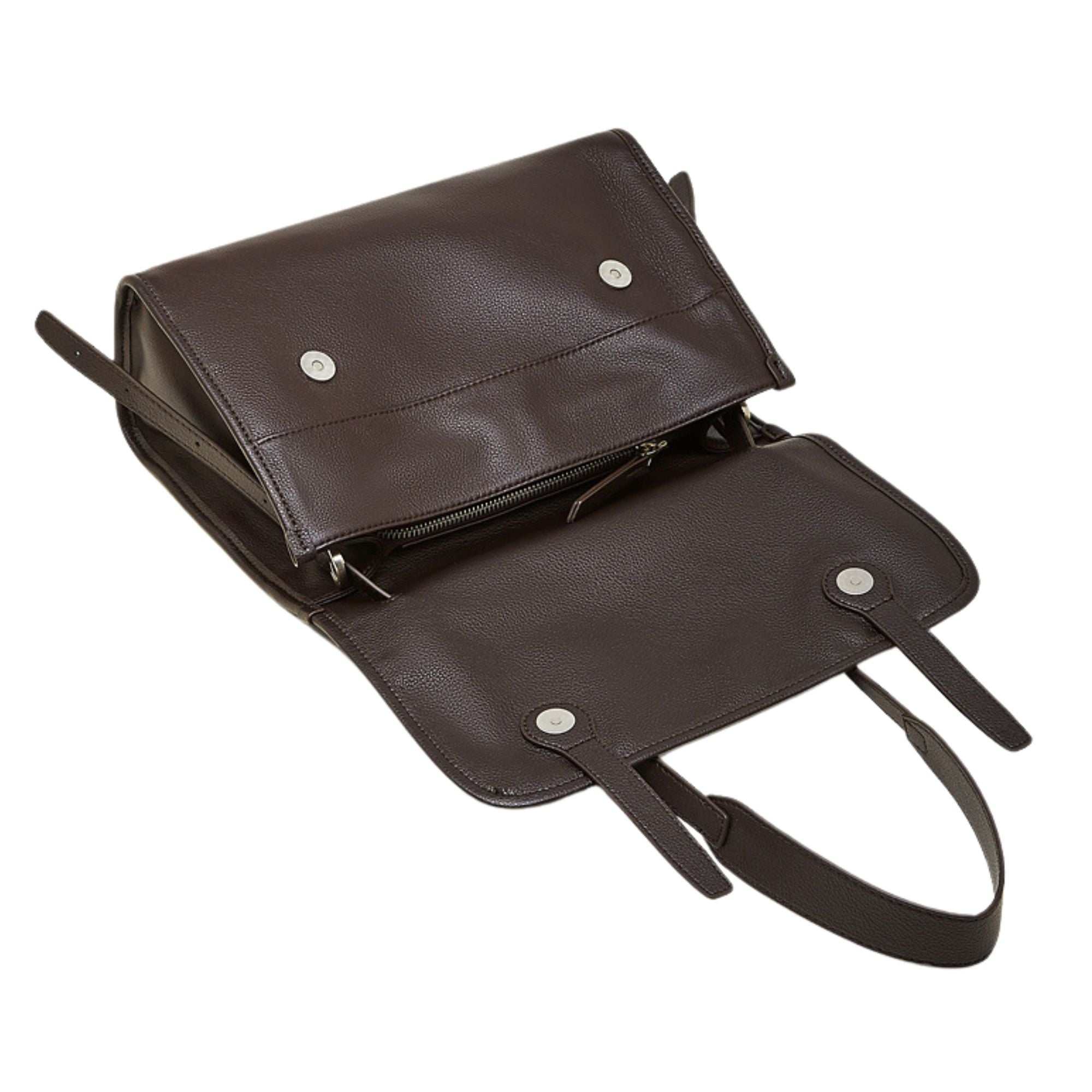 Devonshire Top Grain Calfskin Leather Messenger Bag