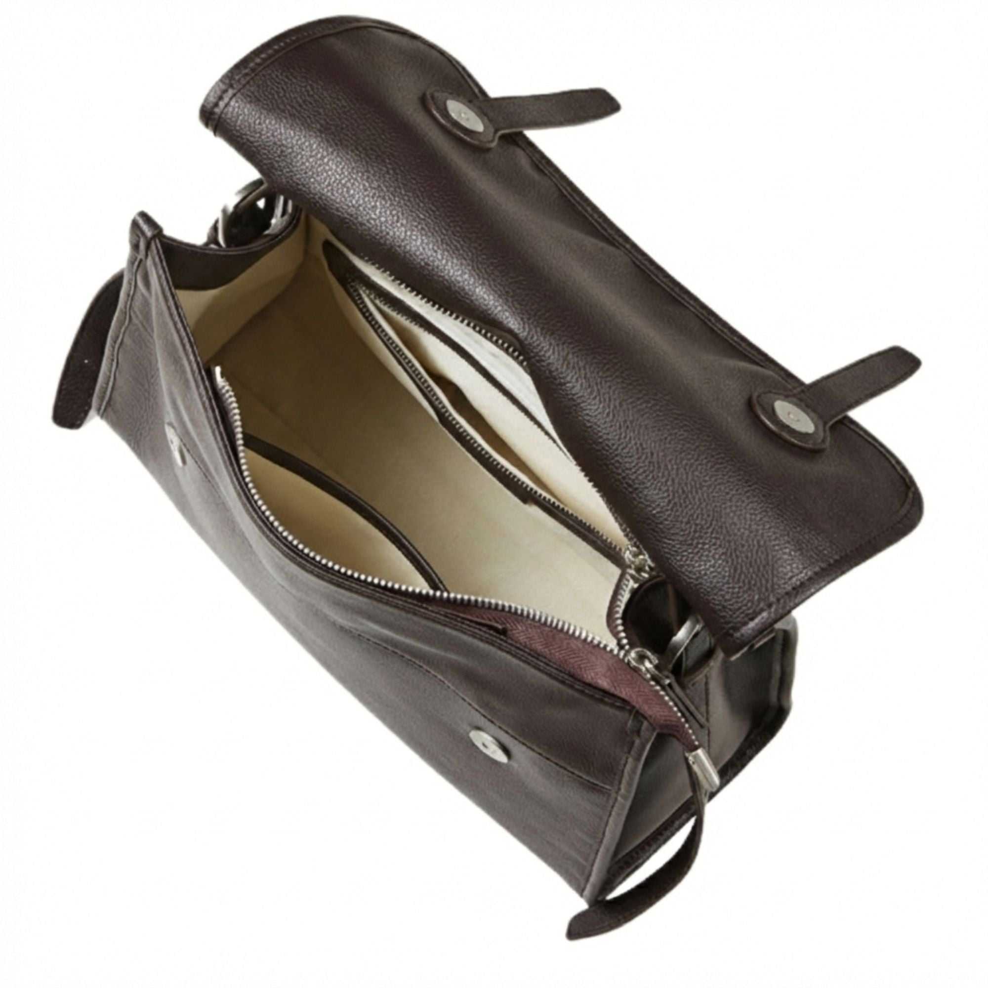 Devonshire Top Grain Calfskin Leather Messenger Bag