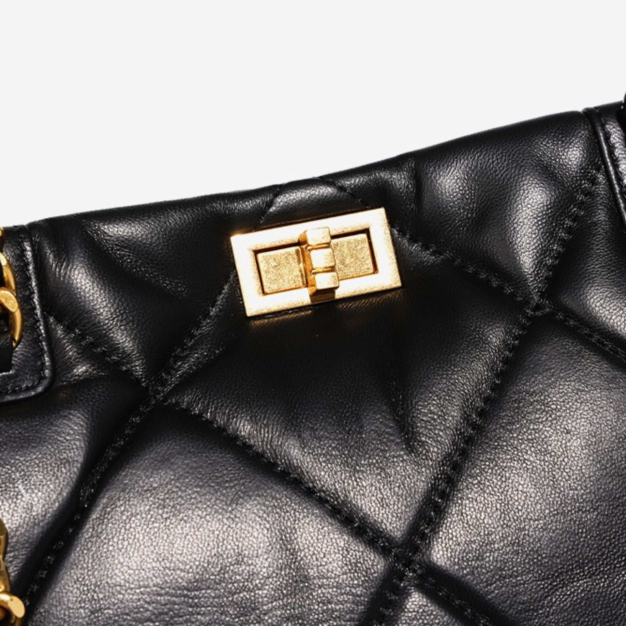 Drake Quilted Leather Tote Bag