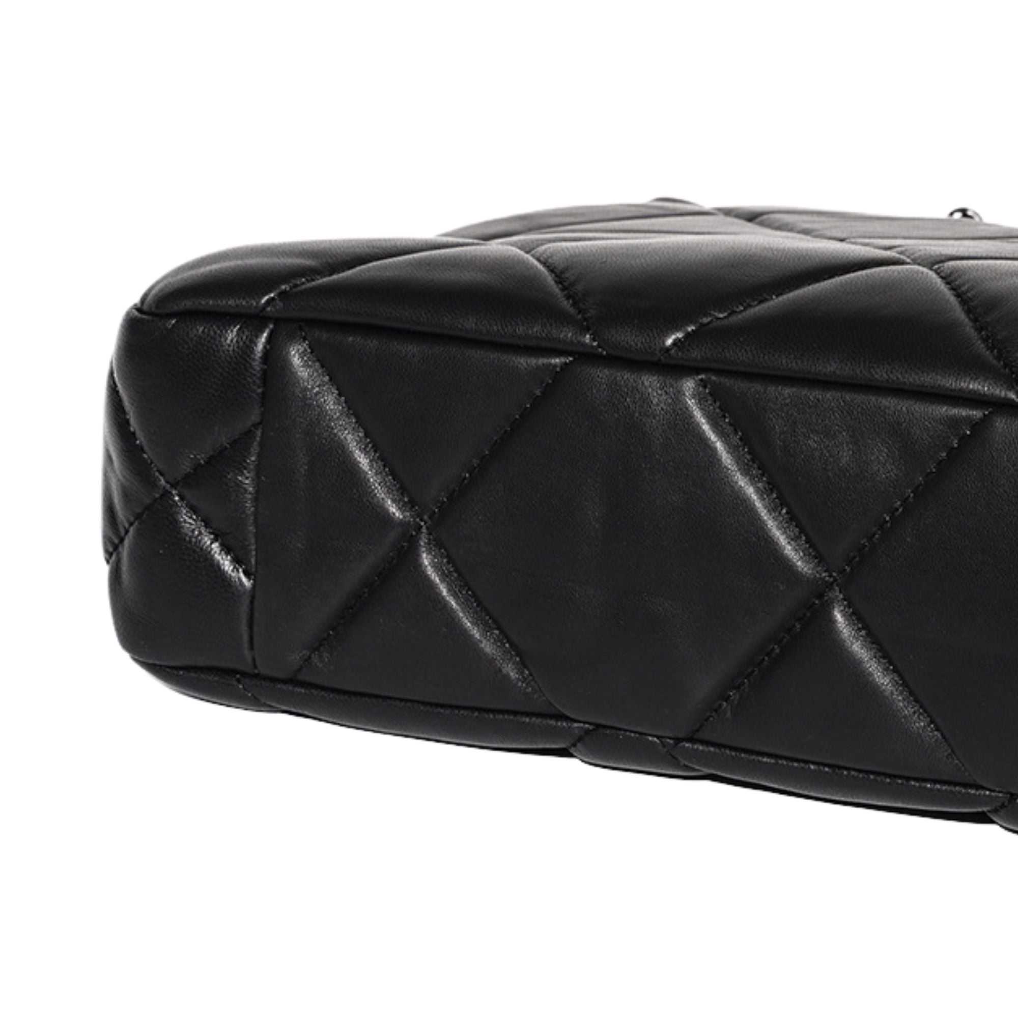 Drake Quilted Leather Tote Bag