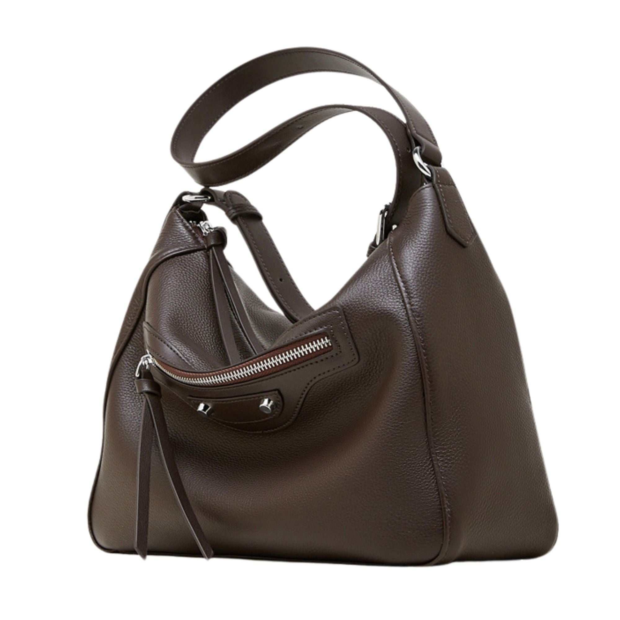 Emmerson Top Grain Leather Hobo