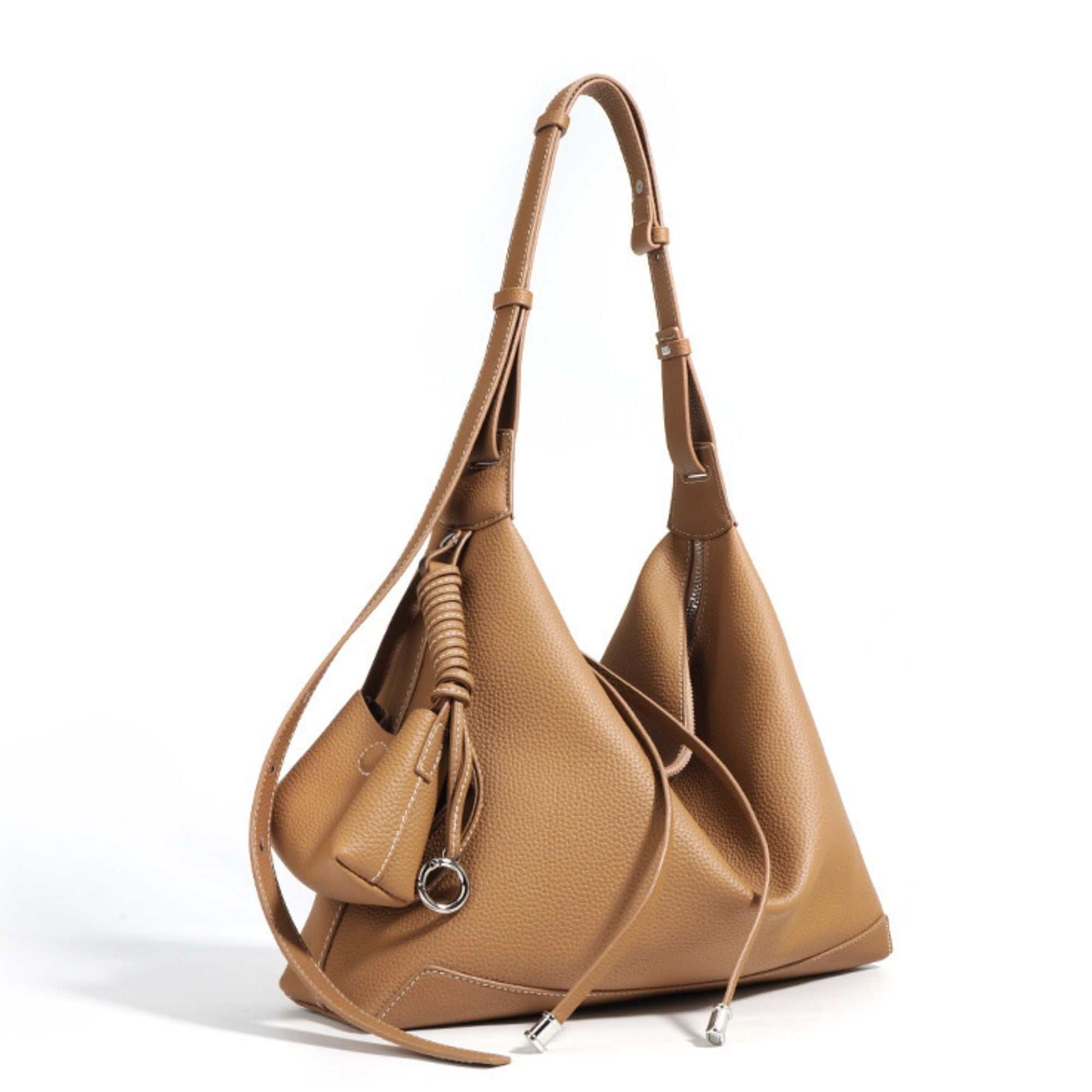 Henley Top Grain Leather Hobo
