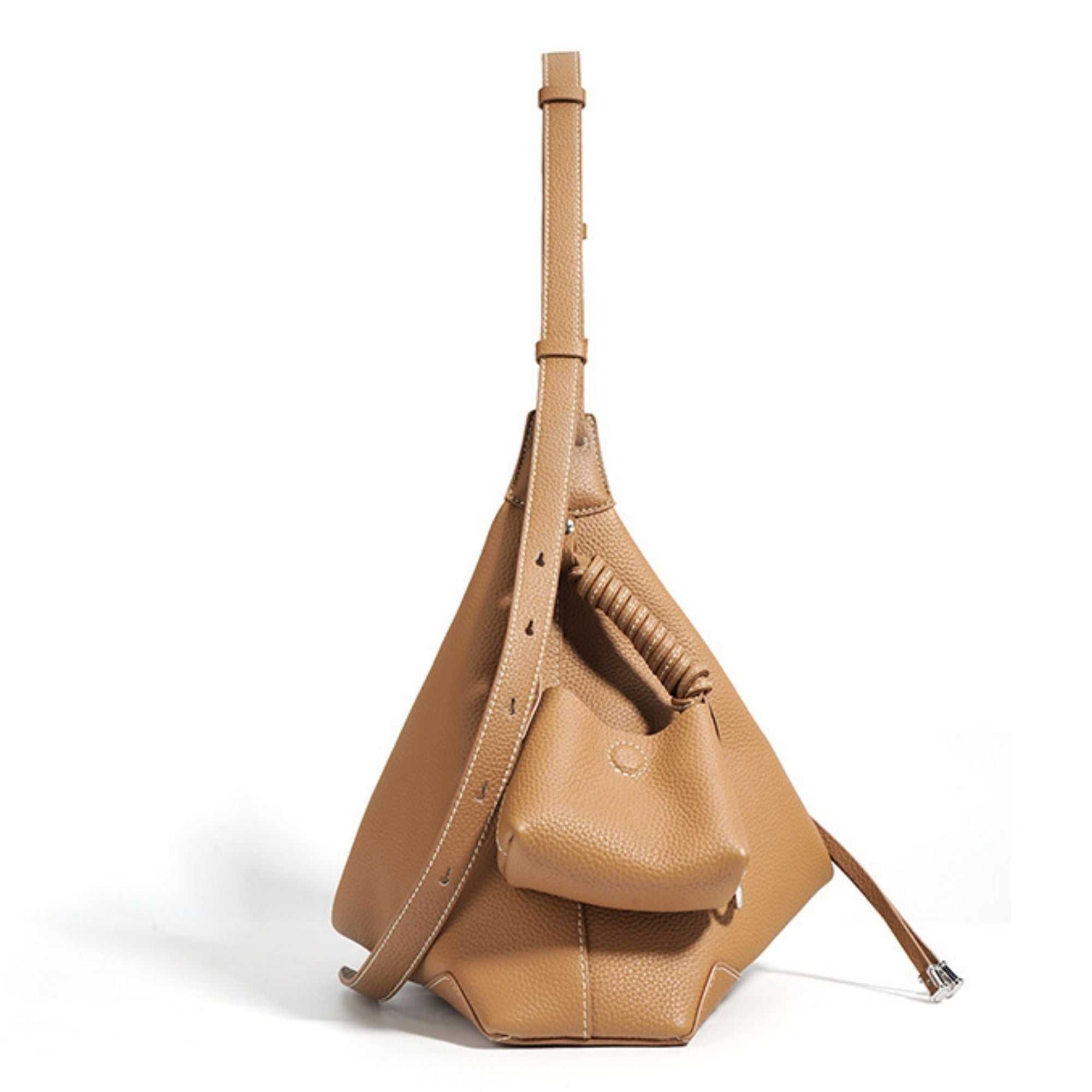 Henley Top Grain Leather Hobo