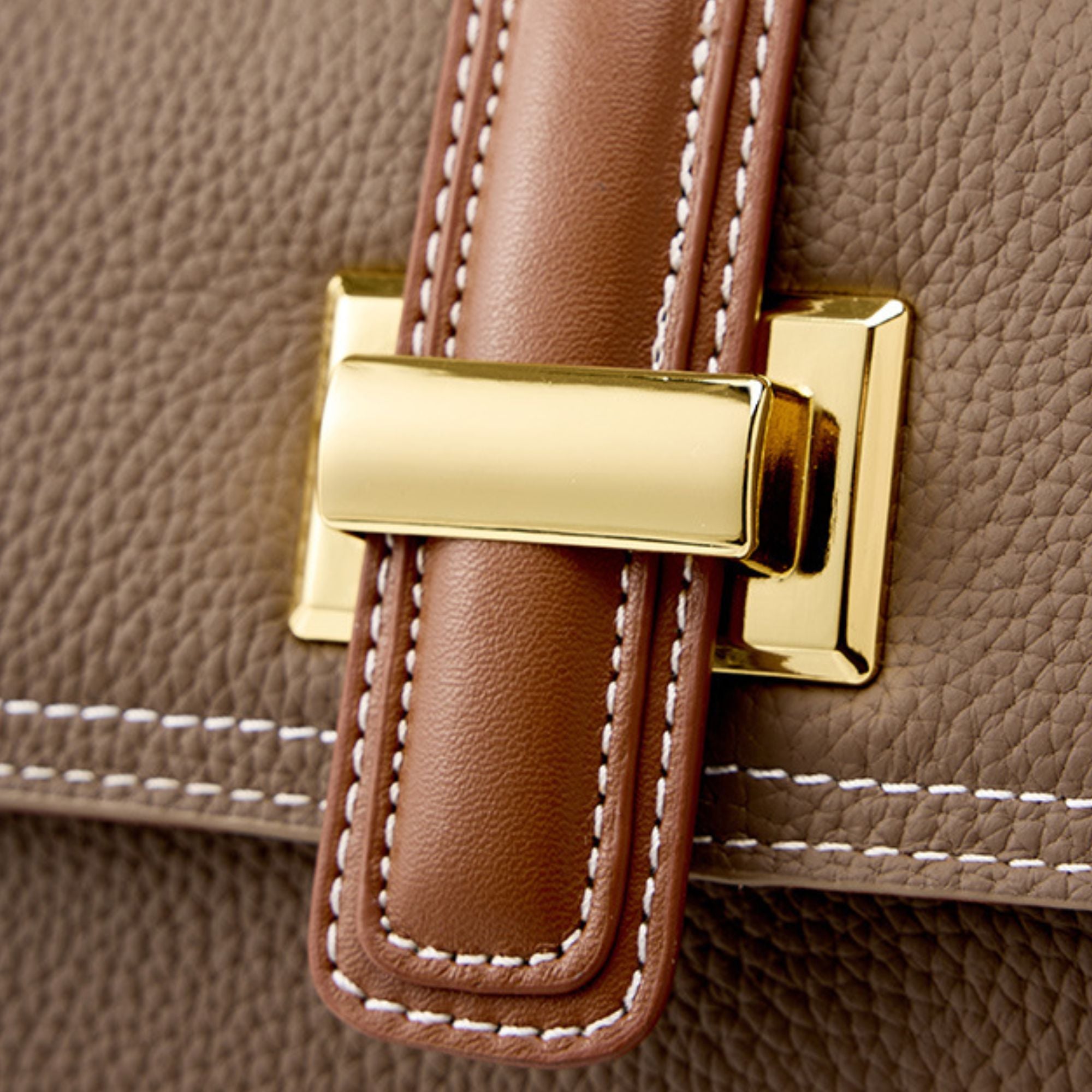 Kingsly Leather Shoulder Bag