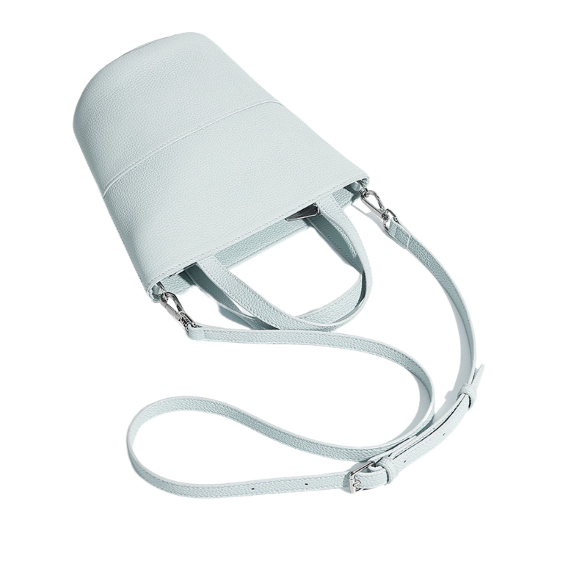 Lennox Leather Basket Tote