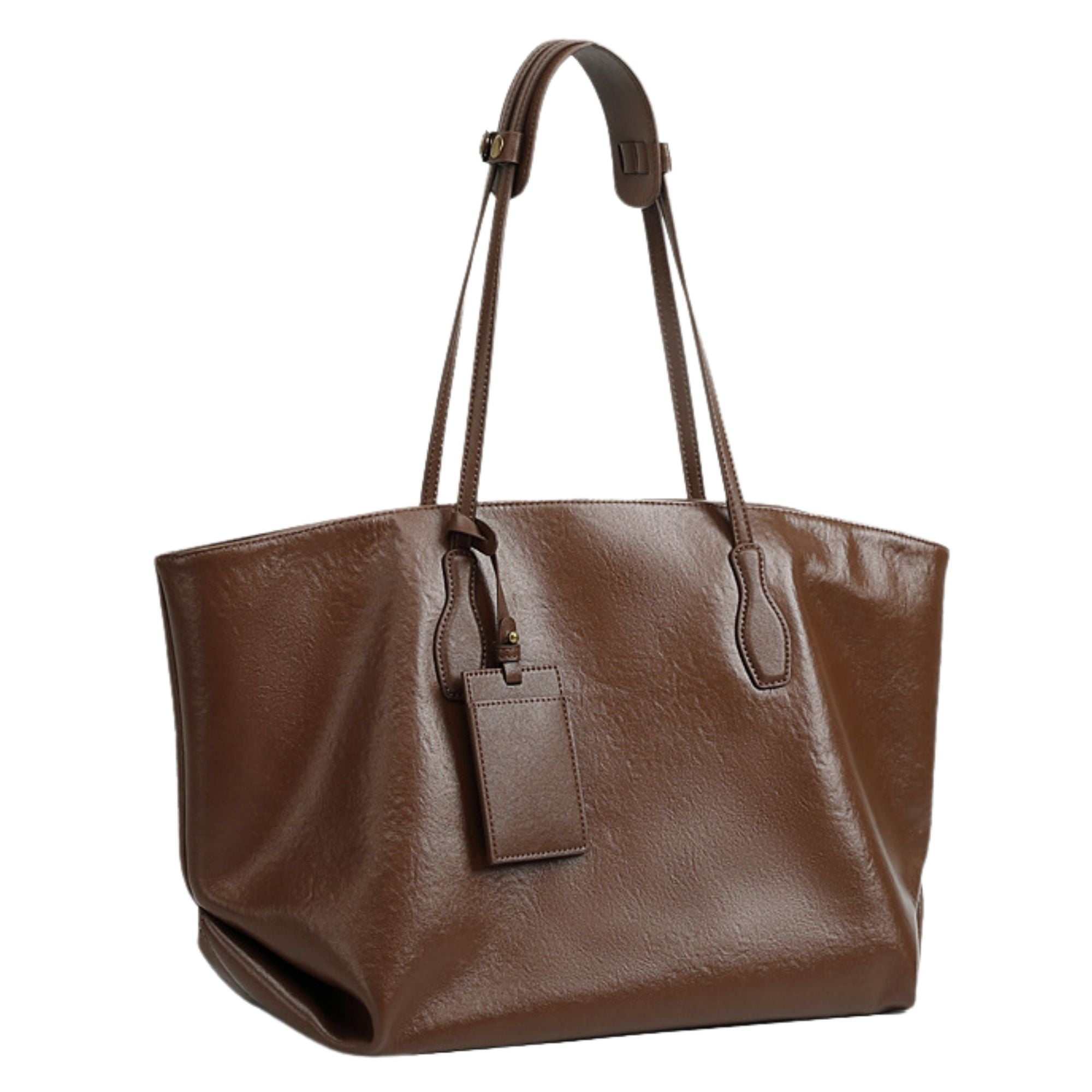 Lexington Vegetable-Tanned Genuine Leather Tote