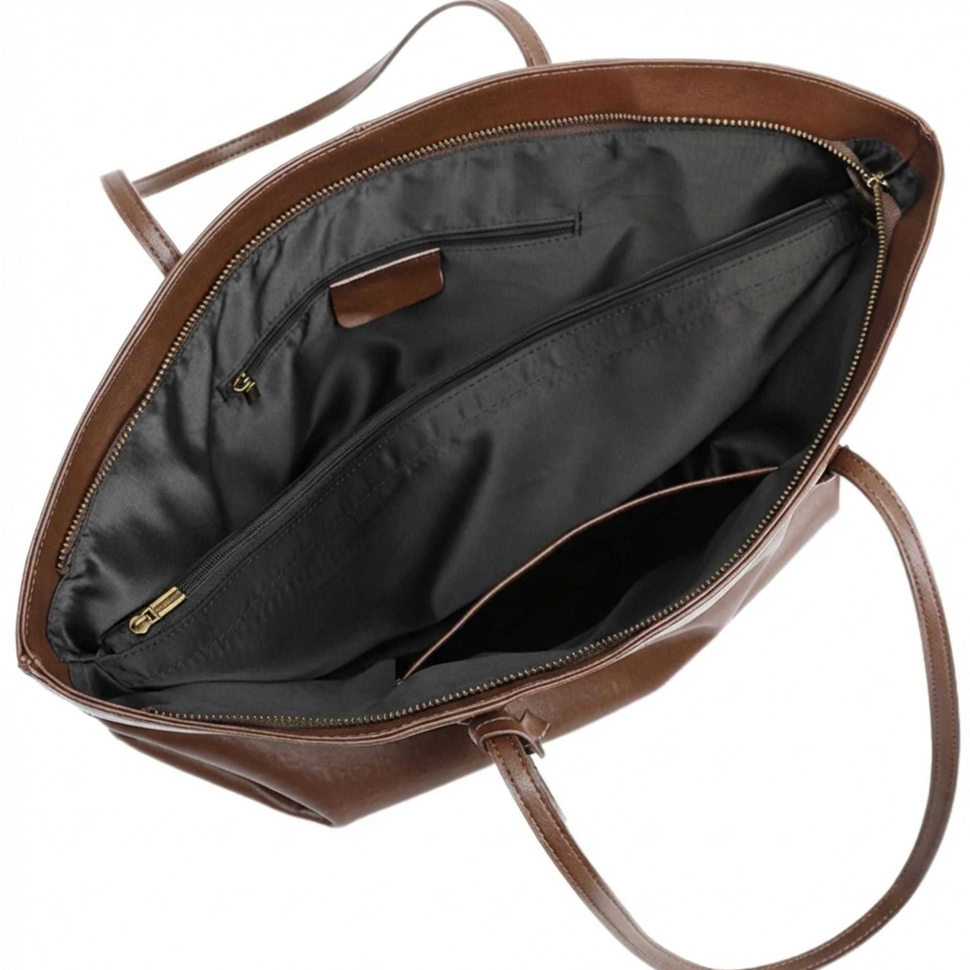 Lexington Vegetable-Tanned Genuine Leather Tote