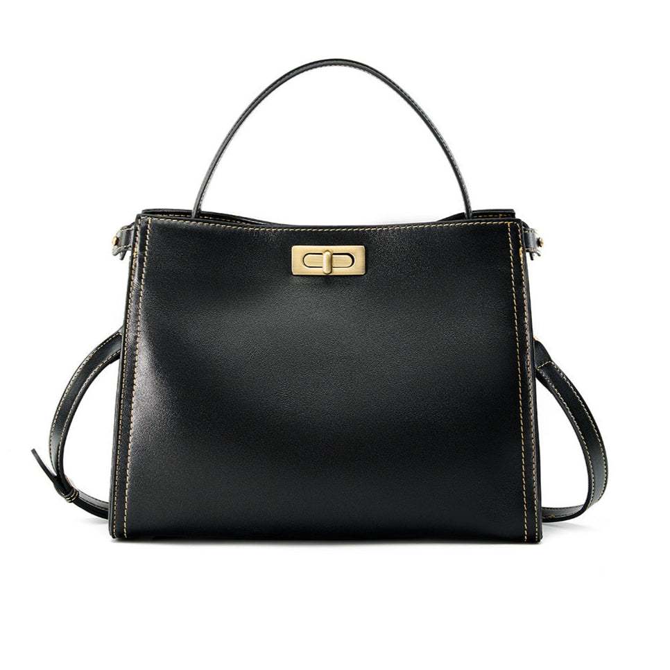 Lunara Tan Leather Crossbody