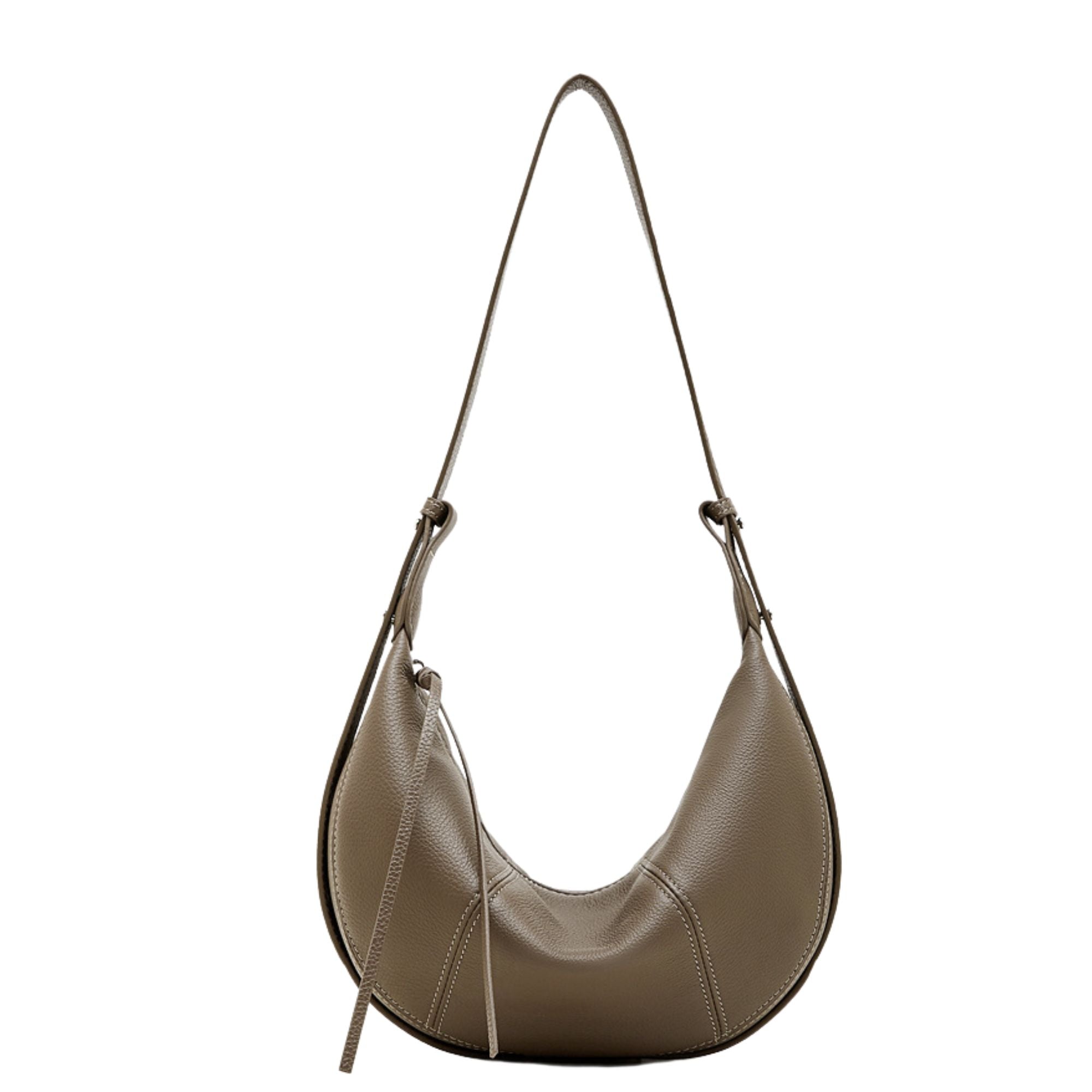 Mayfair Leather Croissant Bag