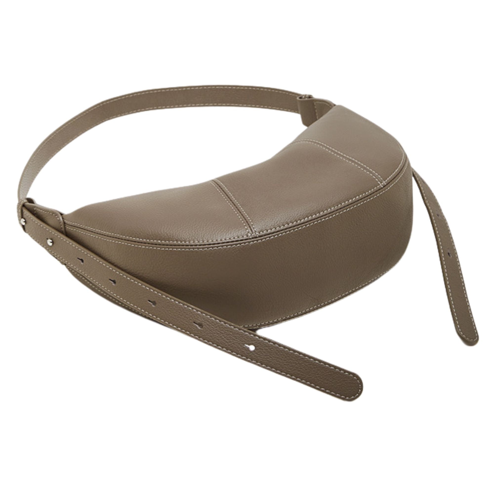 Mayfair Leather Croissant Bag