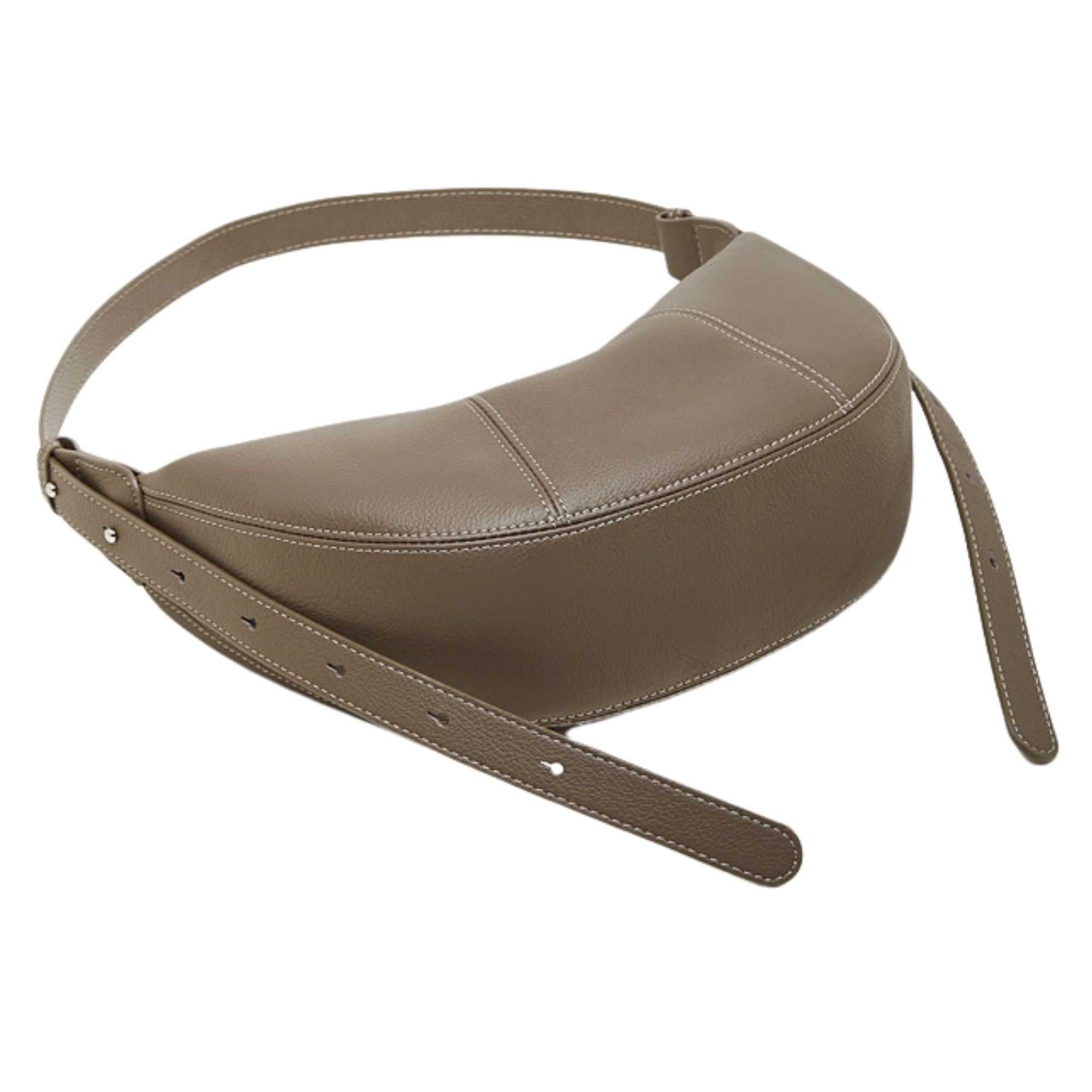 Mayfair Leather Croissant Bag