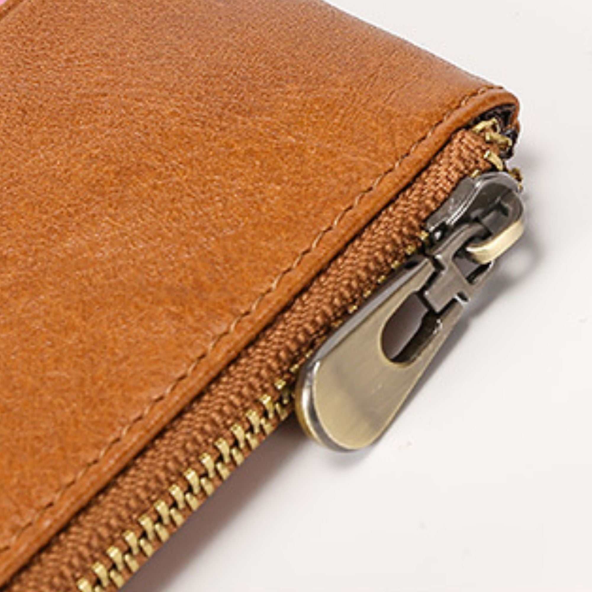 The Montauk RFID Waxed Leather Wallet