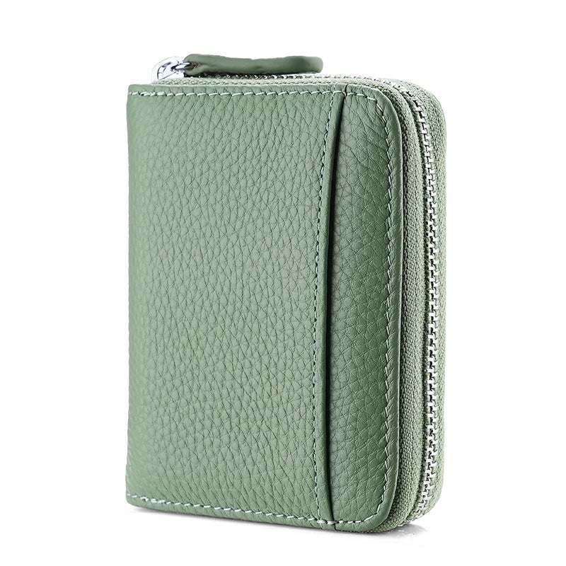 Defender RFID Compact Leather Wallet