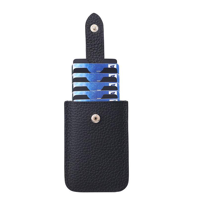 Swift Shield Leather RFID Card Holder
