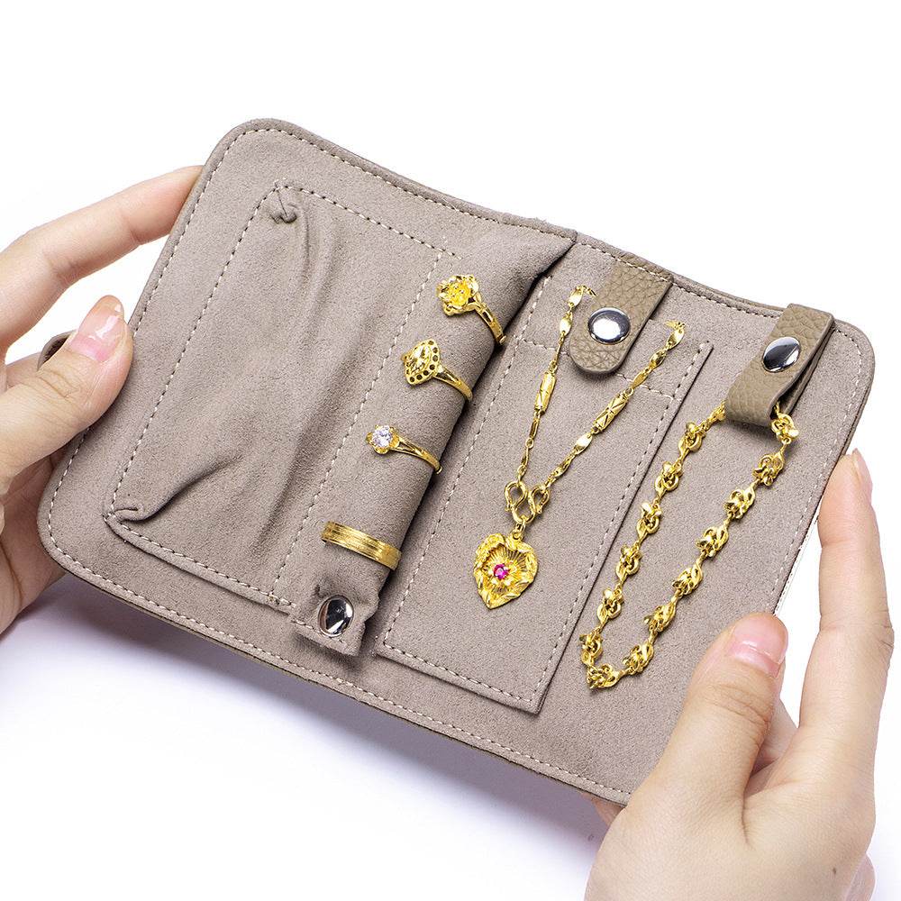 Journey Leather Jewelry Roll