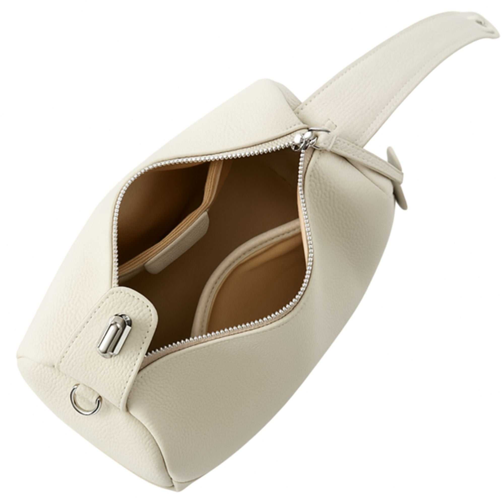 Winslow Petite Lychee Leather Handbag