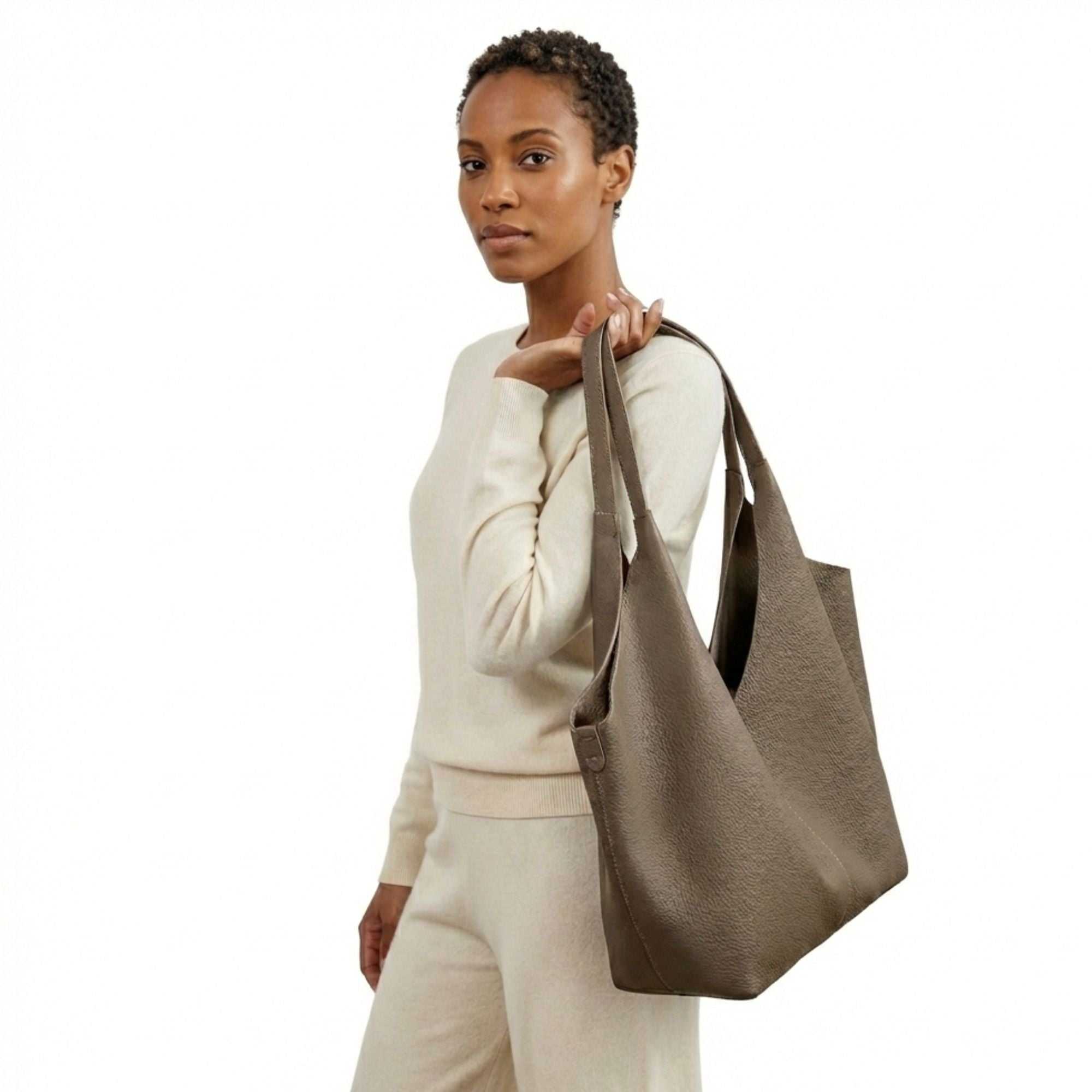 Pembroke Top Grain Leather Relaxed Tote