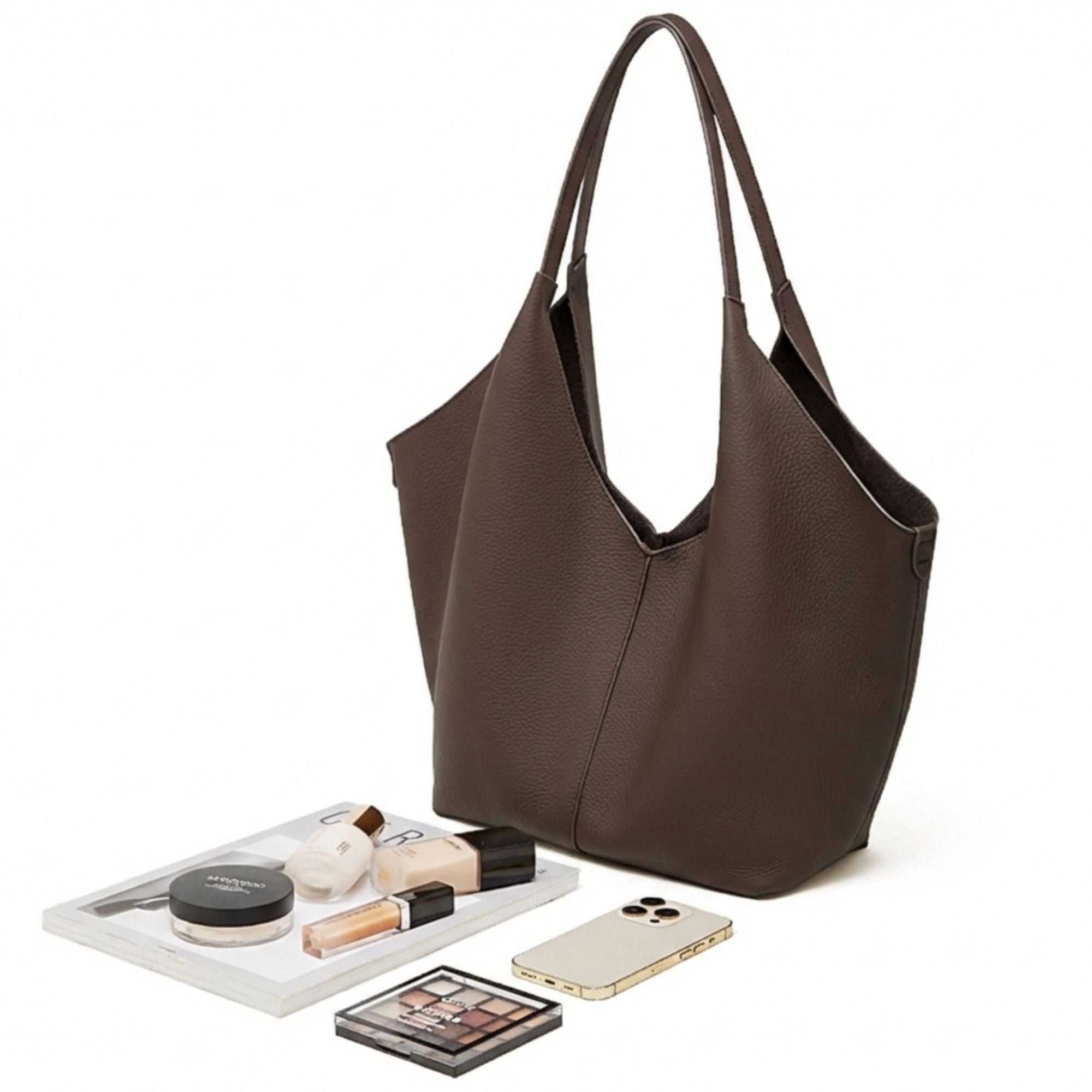 Pembroke Top Grain Leather Relaxed Tote