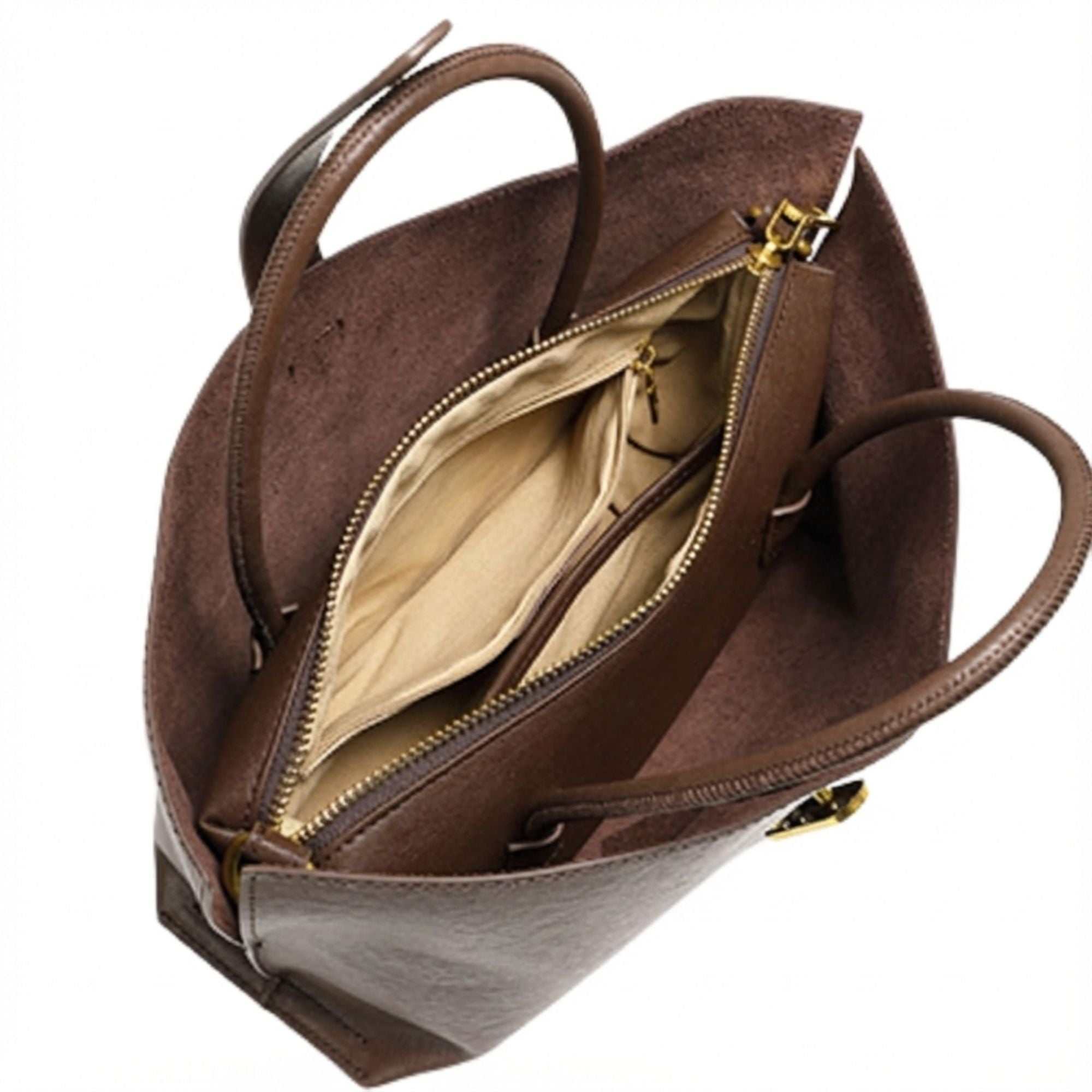 Preston Petite Vegetable Tanned Leather Tote