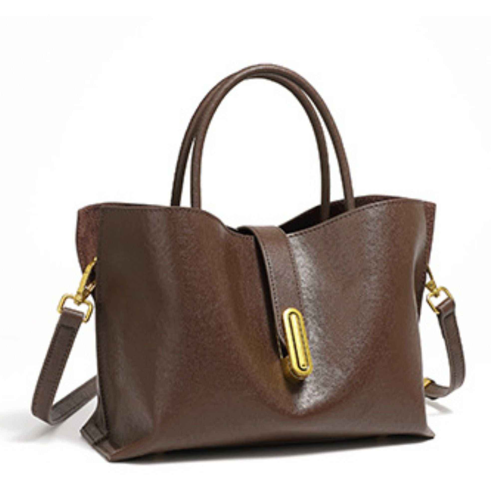 Preston Petite Vegetable Tanned Leather Tote