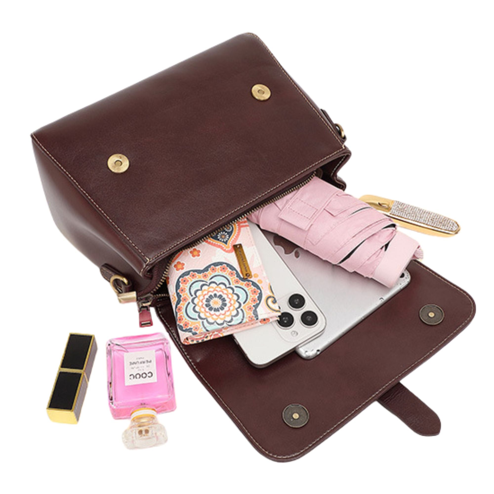 Richmond Vegetable Tanned Leather Crossbody