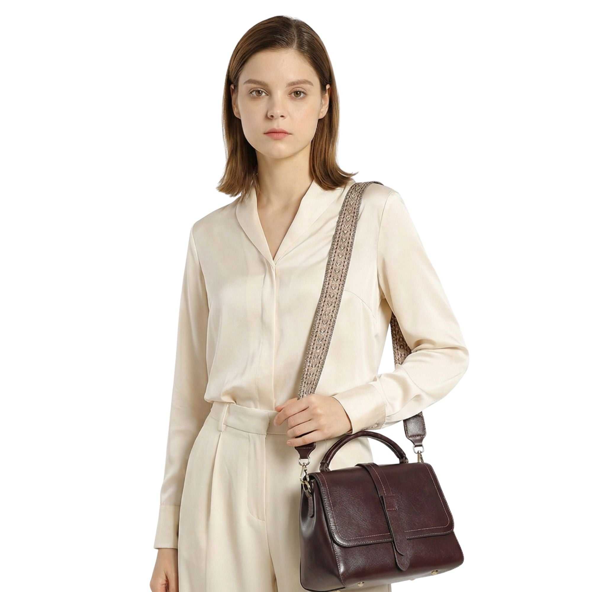 Richmond Vegetable Tanned Leather Crossbody